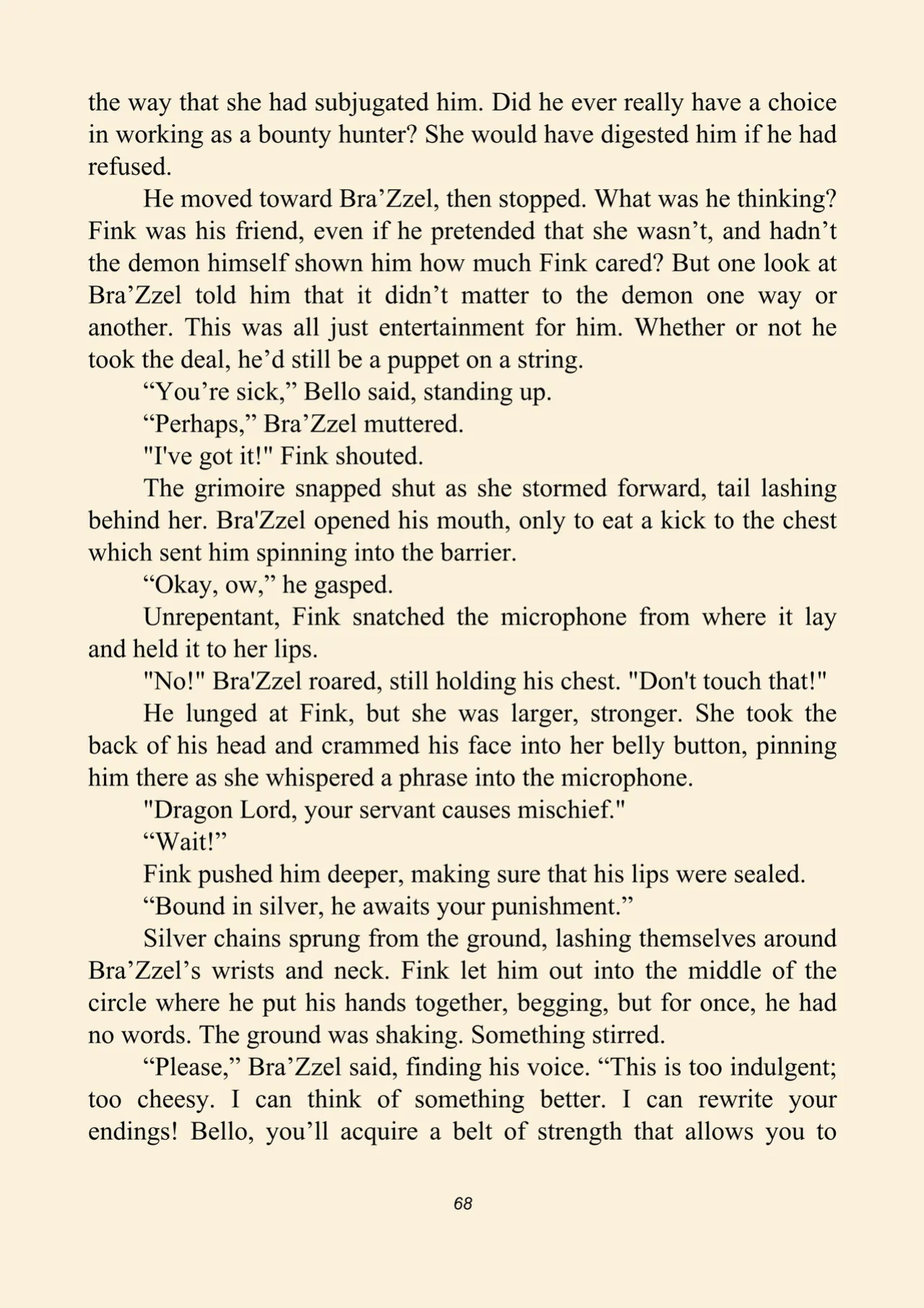 Fink's guide to prey