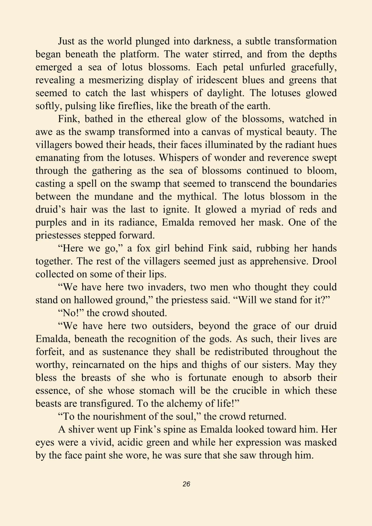 Fink's guide to predators 4