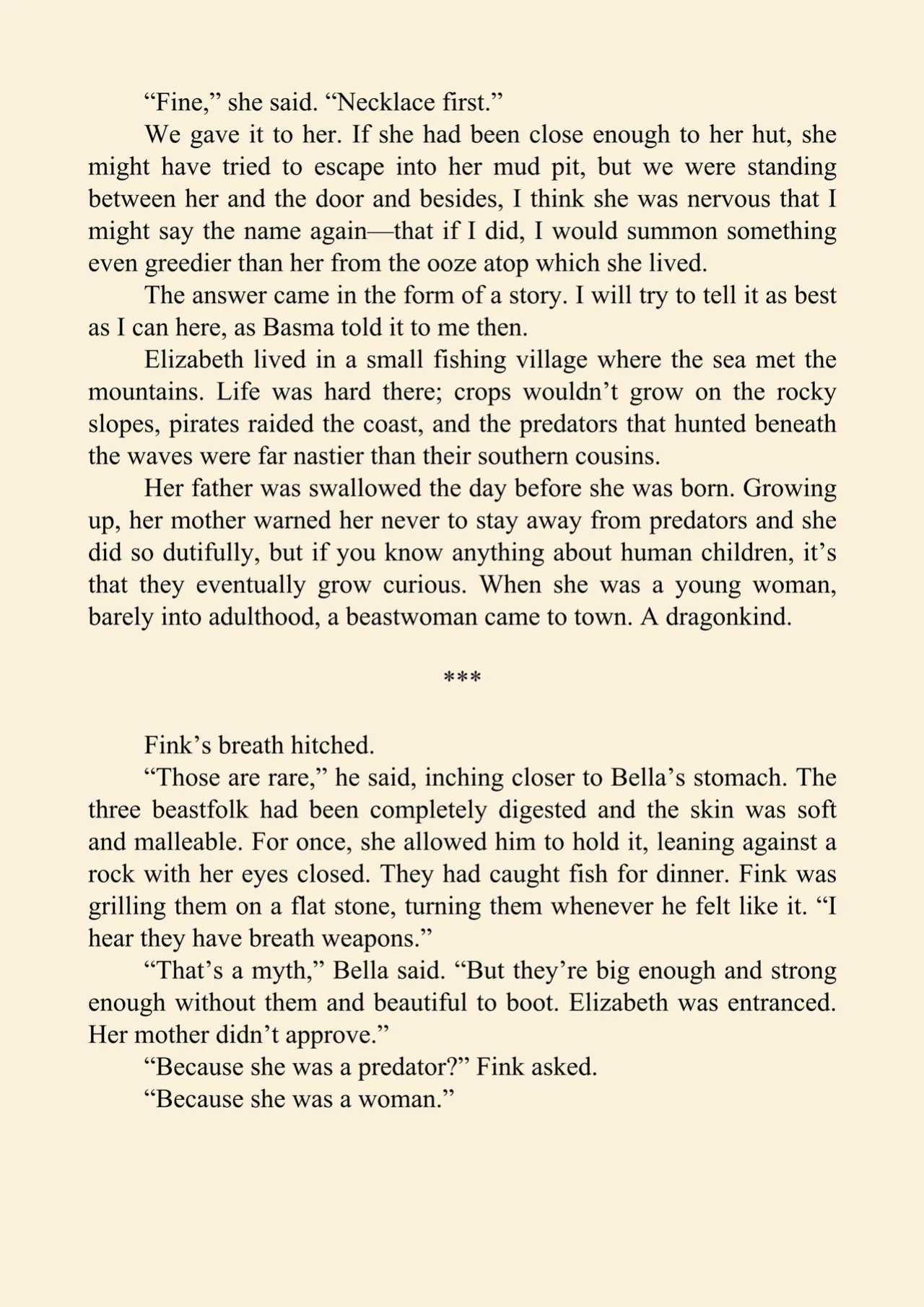 Fink's guide to predators 5