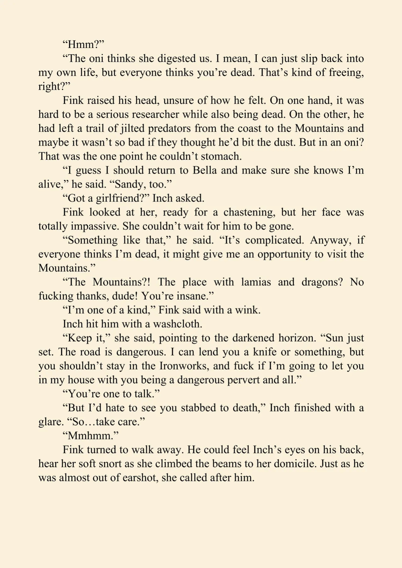 Fink's guide to predators 5