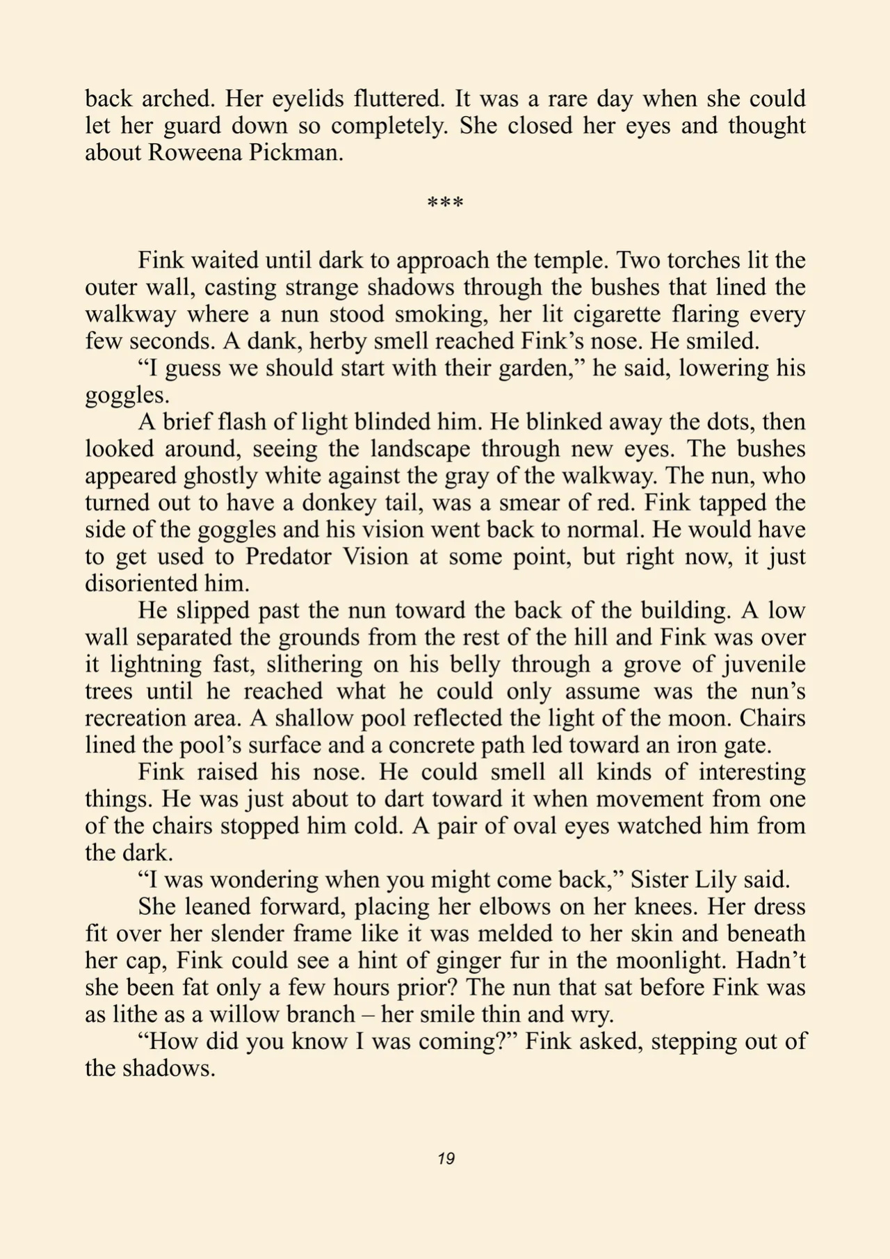 Fink's guide to predators 3