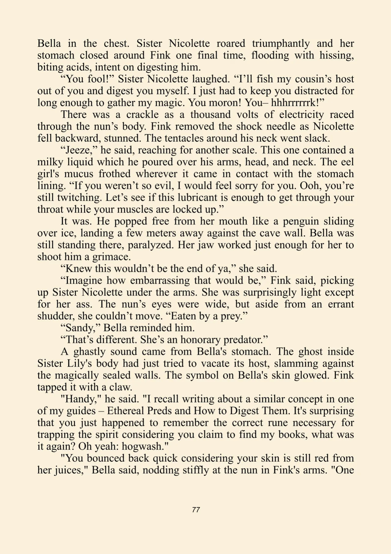 Fink's guide to predators 3