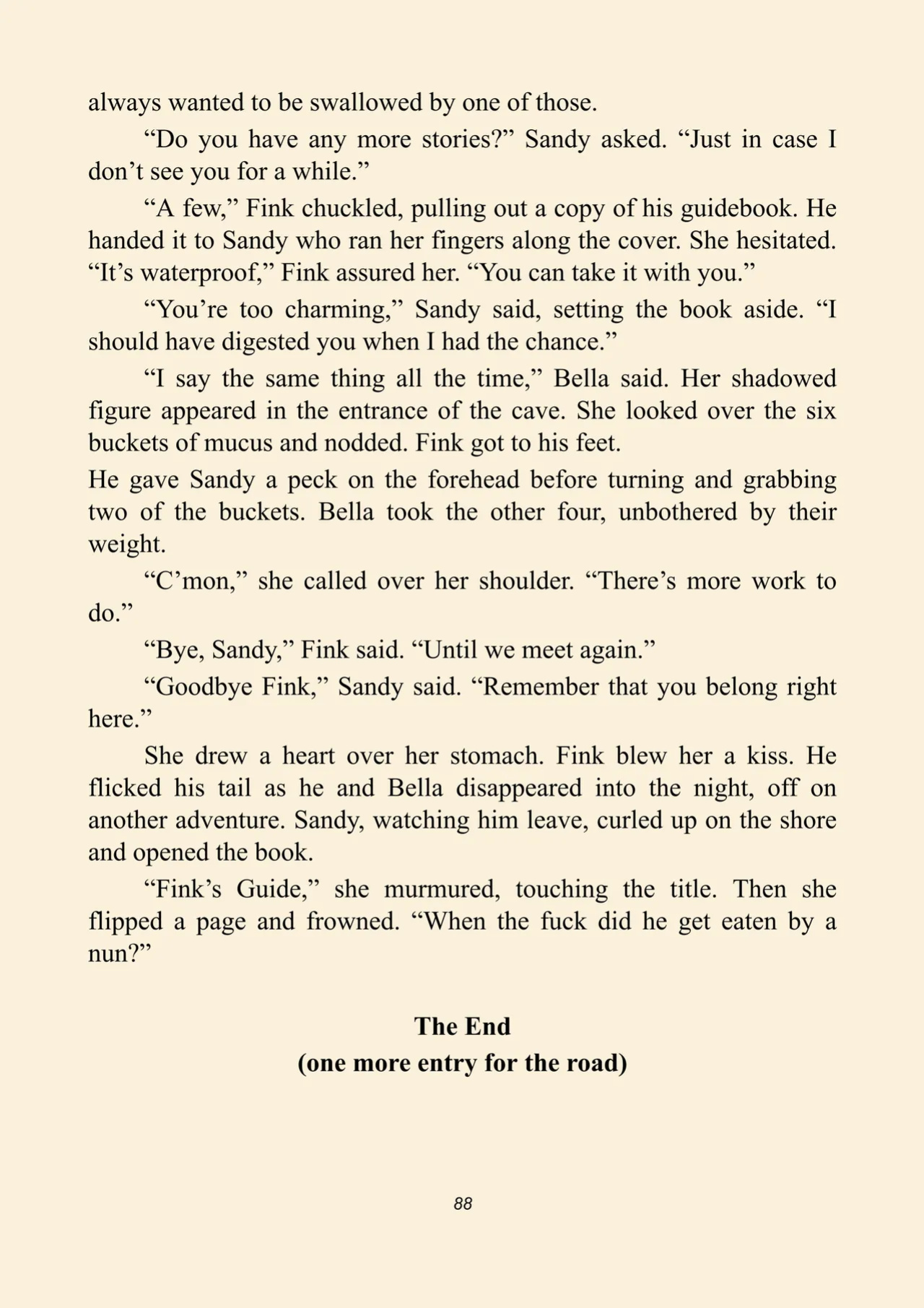 Fink's guide to predators 2
