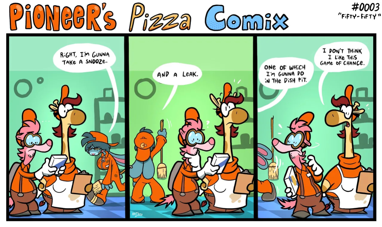[Anotherartboy] Pioneer's Pizza Comix