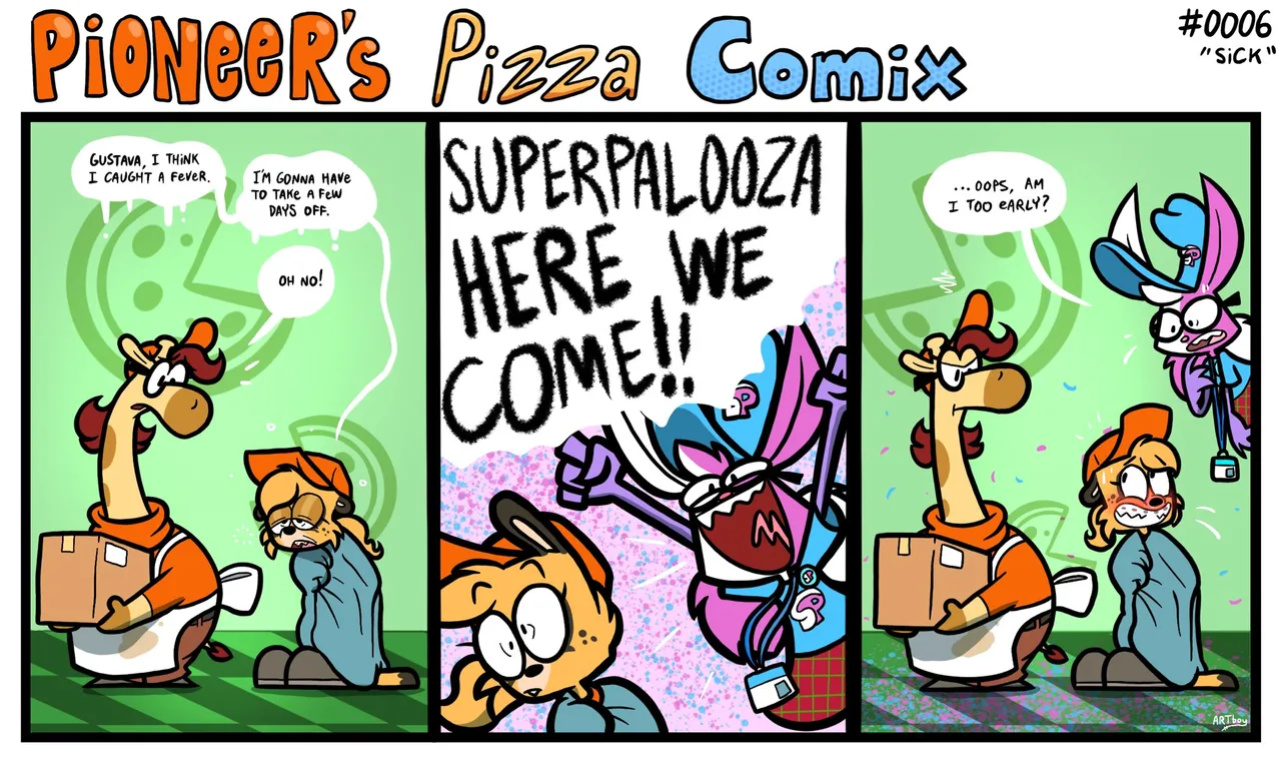 [Anotherartboy] Pioneer's Pizza Comix