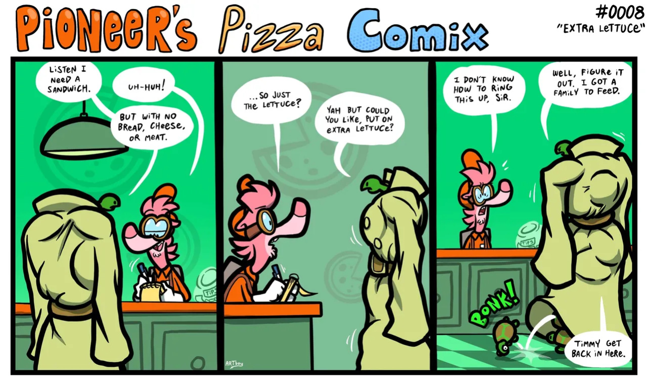 [Anotherartboy] Pioneer's Pizza Comix