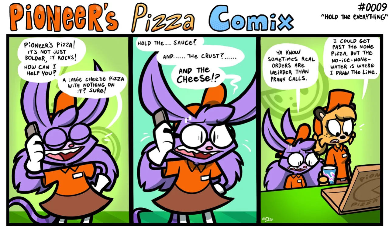 [Anotherartboy] Pioneer's Pizza Comix