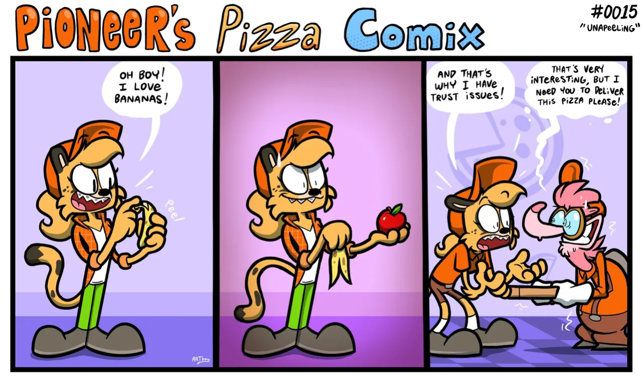 [Anotherartboy] Pioneer's Pizza Comix