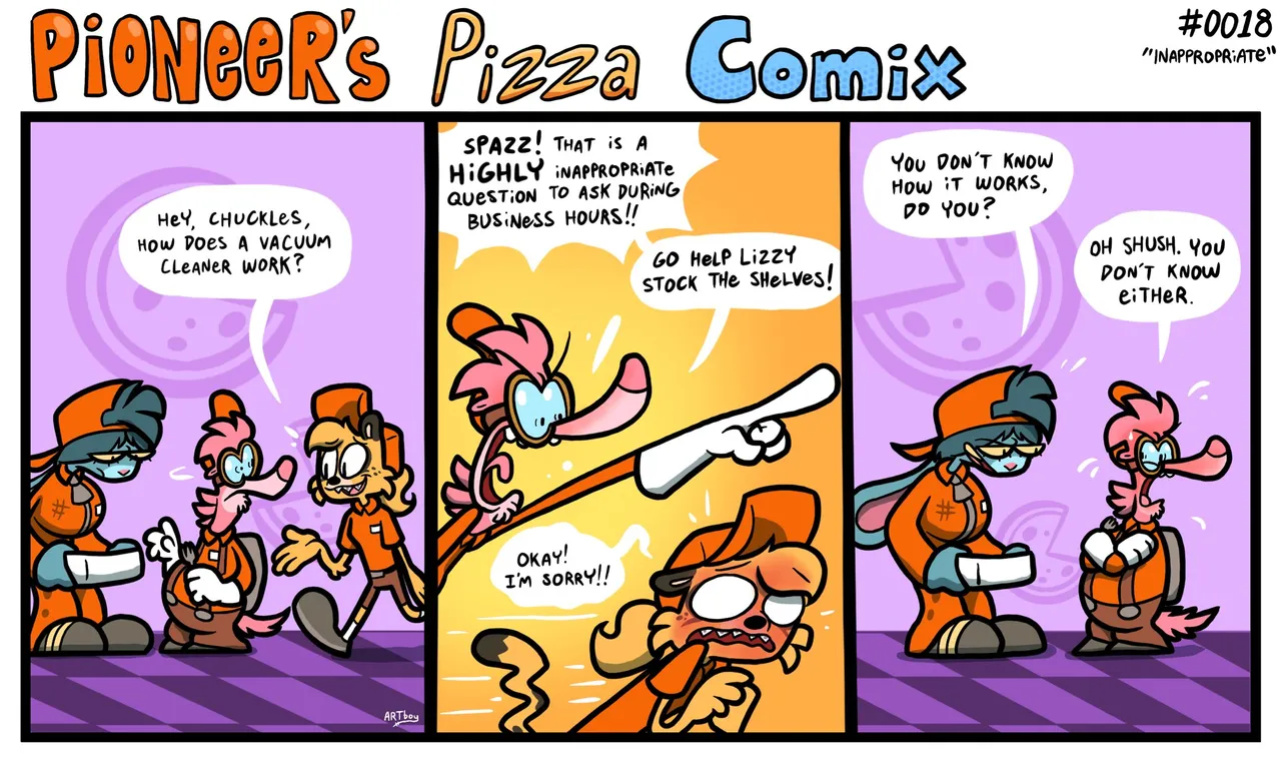 [Anotherartboy] Pioneer's Pizza Comix