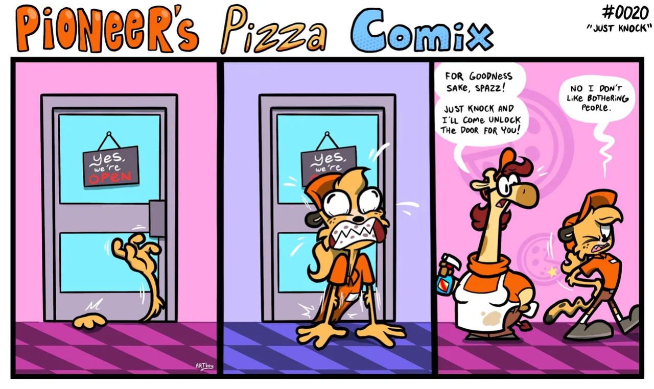 [Anotherartboy] Pioneer's Pizza Comix