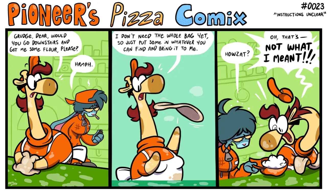 [Anotherartboy] Pioneer's Pizza Comix