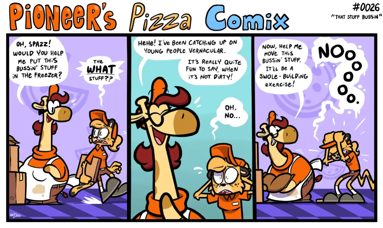 [Anotherartboy] Pioneer's Pizza Comix