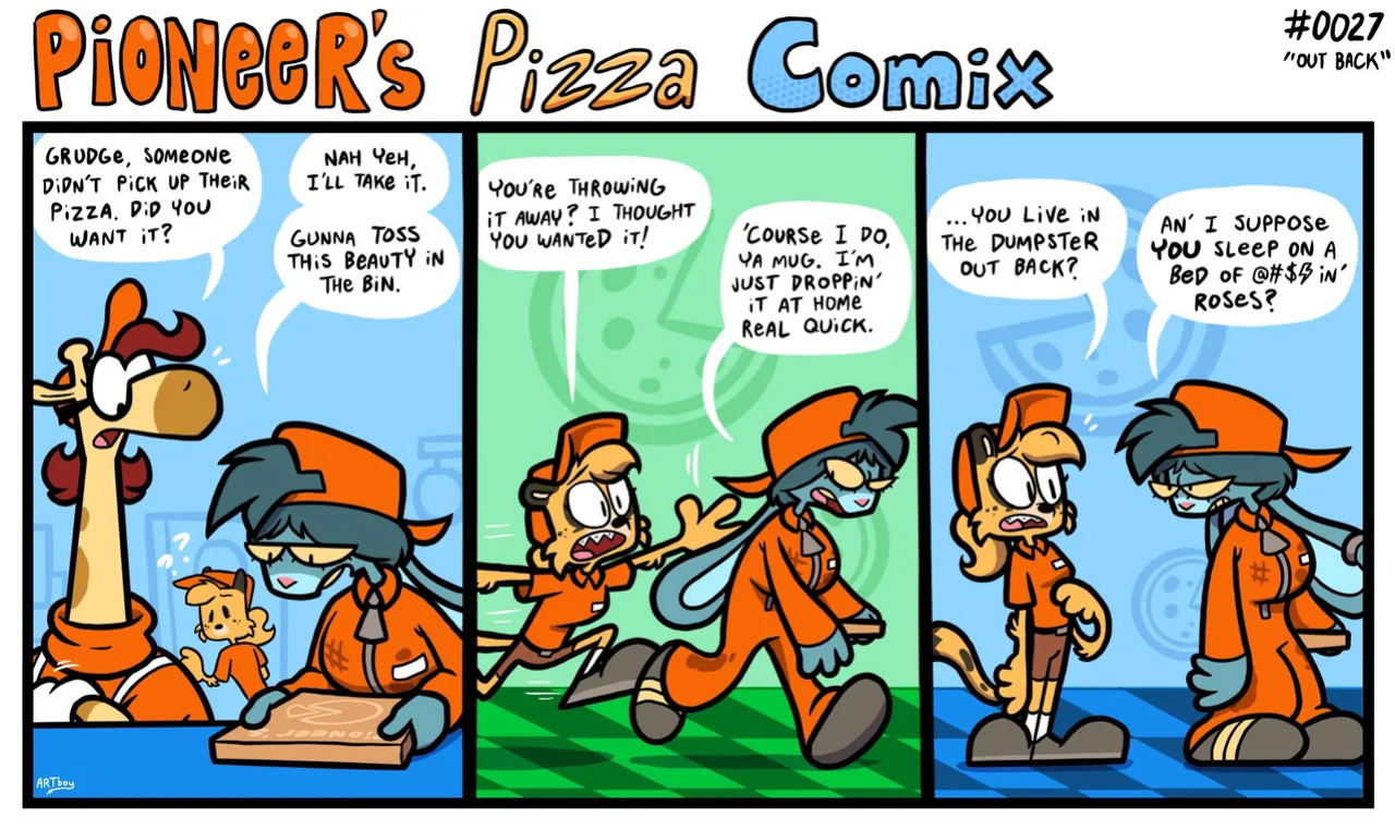 [Anotherartboy] Pioneer's Pizza Comix