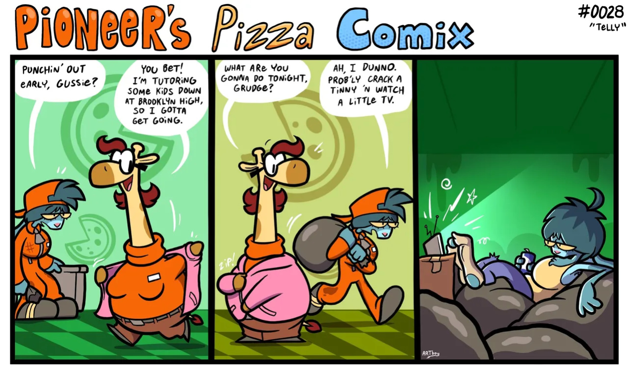 [Anotherartboy] Pioneer's Pizza Comix