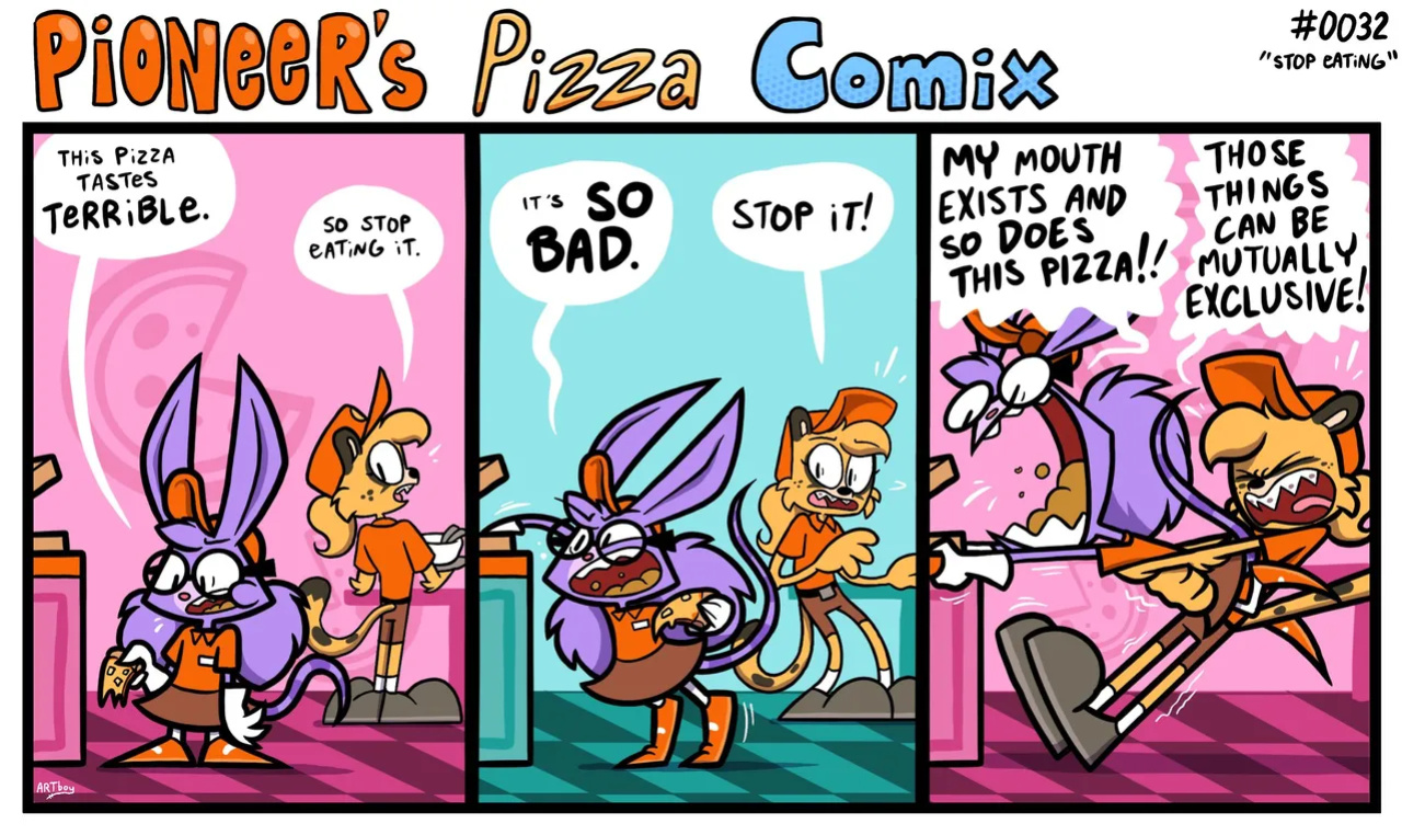 [Anotherartboy] Pioneer's Pizza Comix