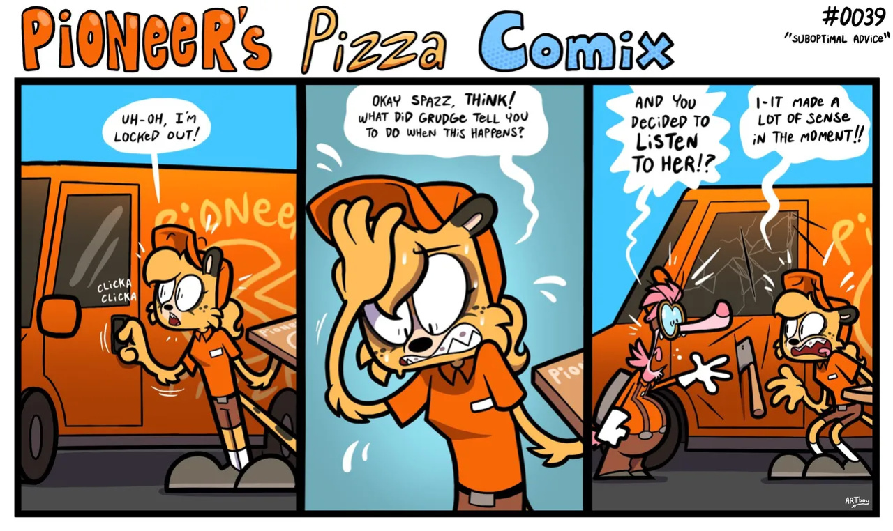 [Anotherartboy] Pioneer's Pizza Comix
