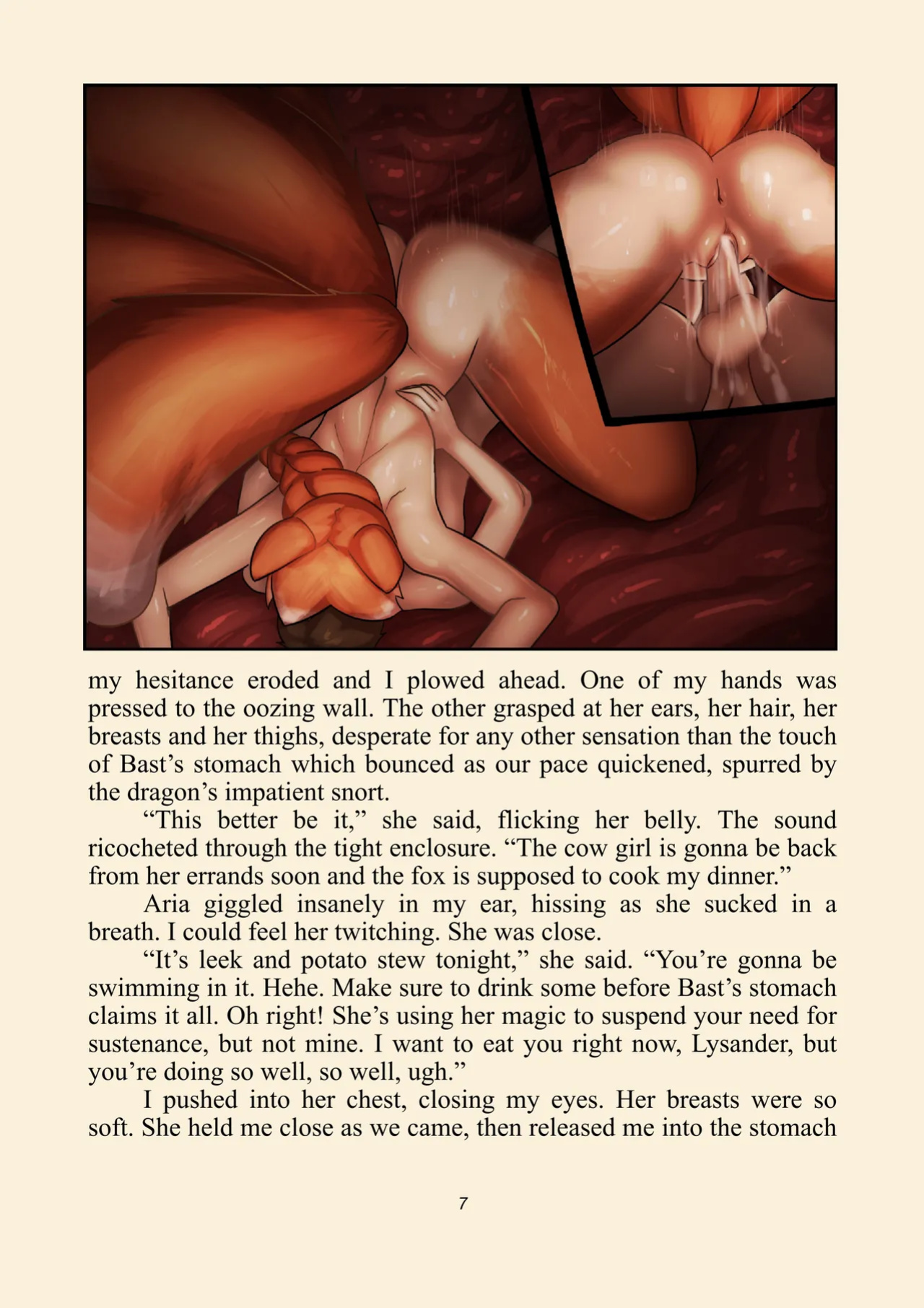 Stuck in another world where all the girls want to fuck and eat me 5