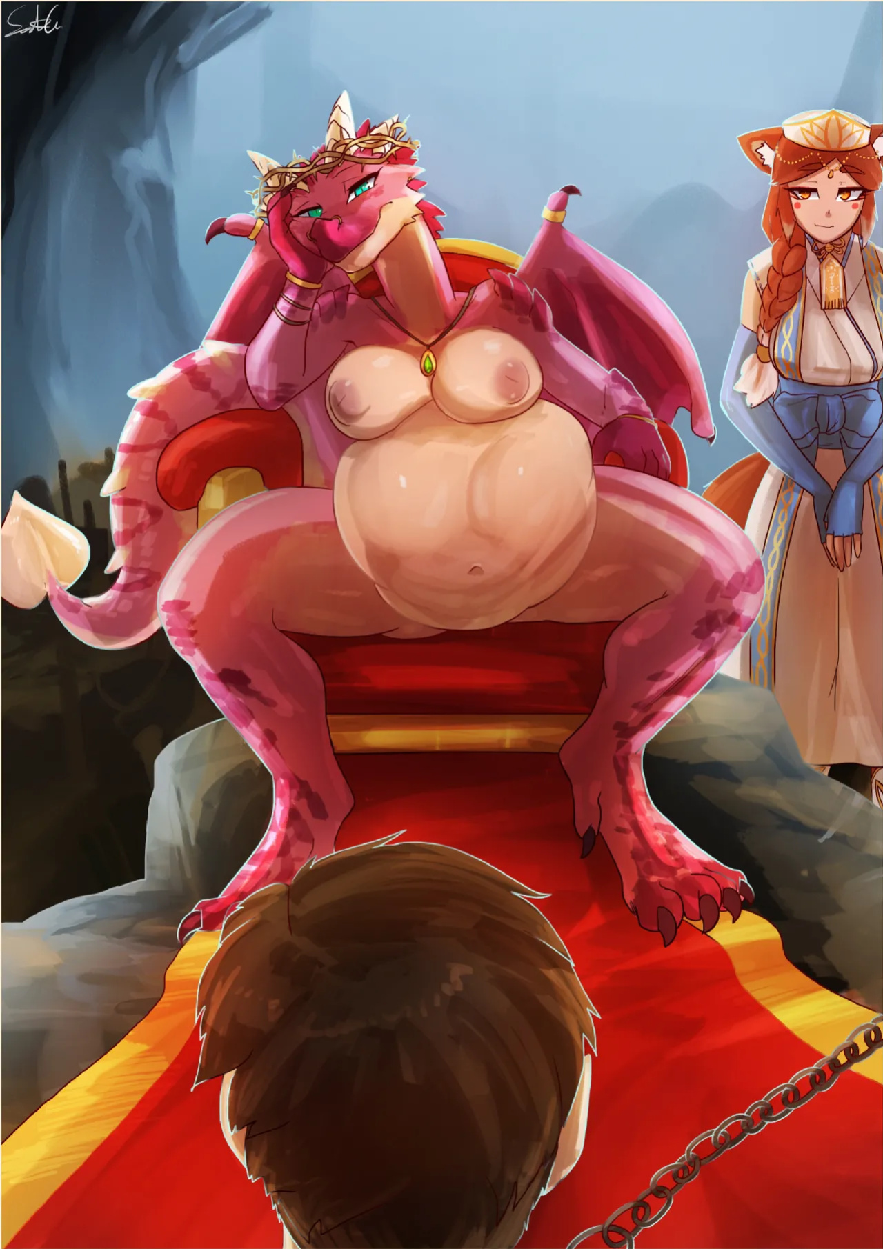 Stuck in another world where all the girls want to fuck and eat me 3