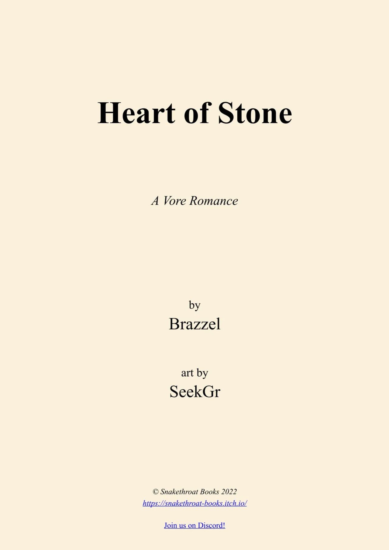Heart of stone