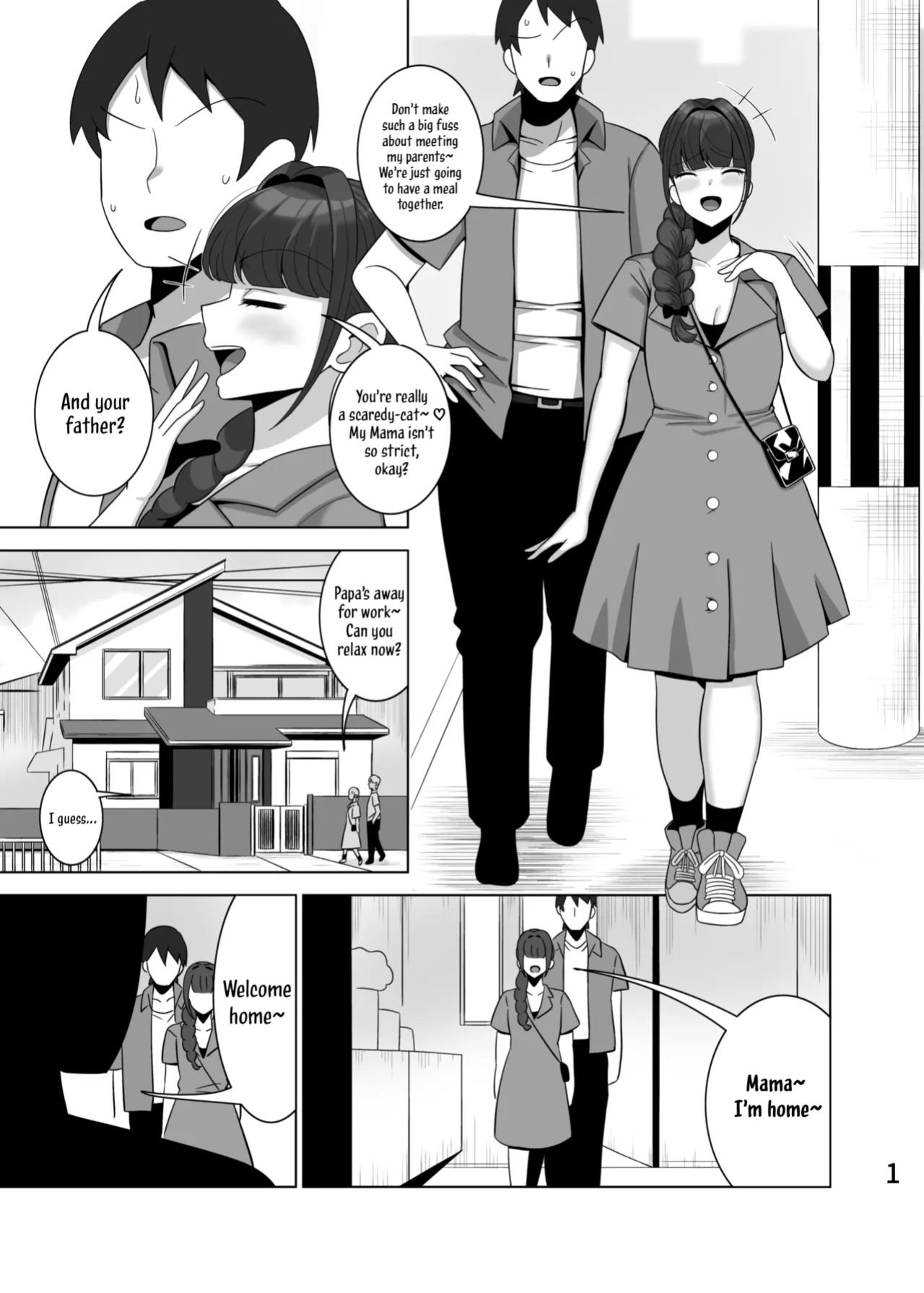 [Tokkuni Tokku (Shamidou Maichimonji)] A Mother Who Steals Her Daughter's Boyfriends | Musume no Kareshi o Netoru Haha [English [Rinruririn]