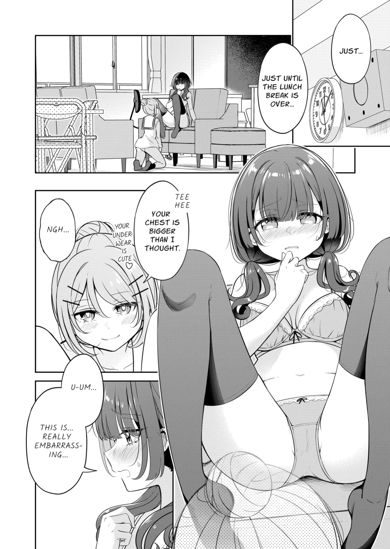 [BetweenGirls (betock)] Ohiru Yasumi ga Owaru made - Until The Lunch Break Is Over [きなこキノコ]
