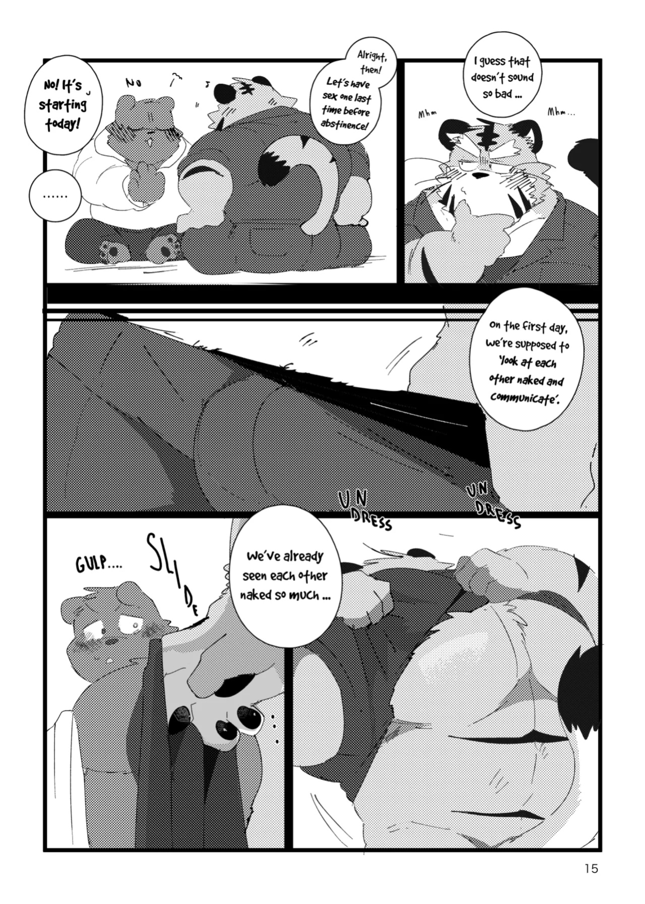 the book about being abstinent and horny while having polynesian sex with an old kansaii tiger
