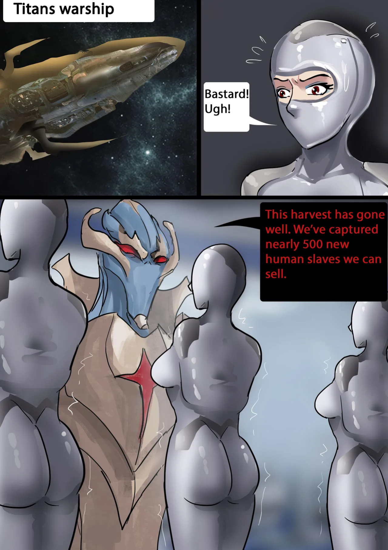 [King] The Slave Spaceship - High Tech Bondage