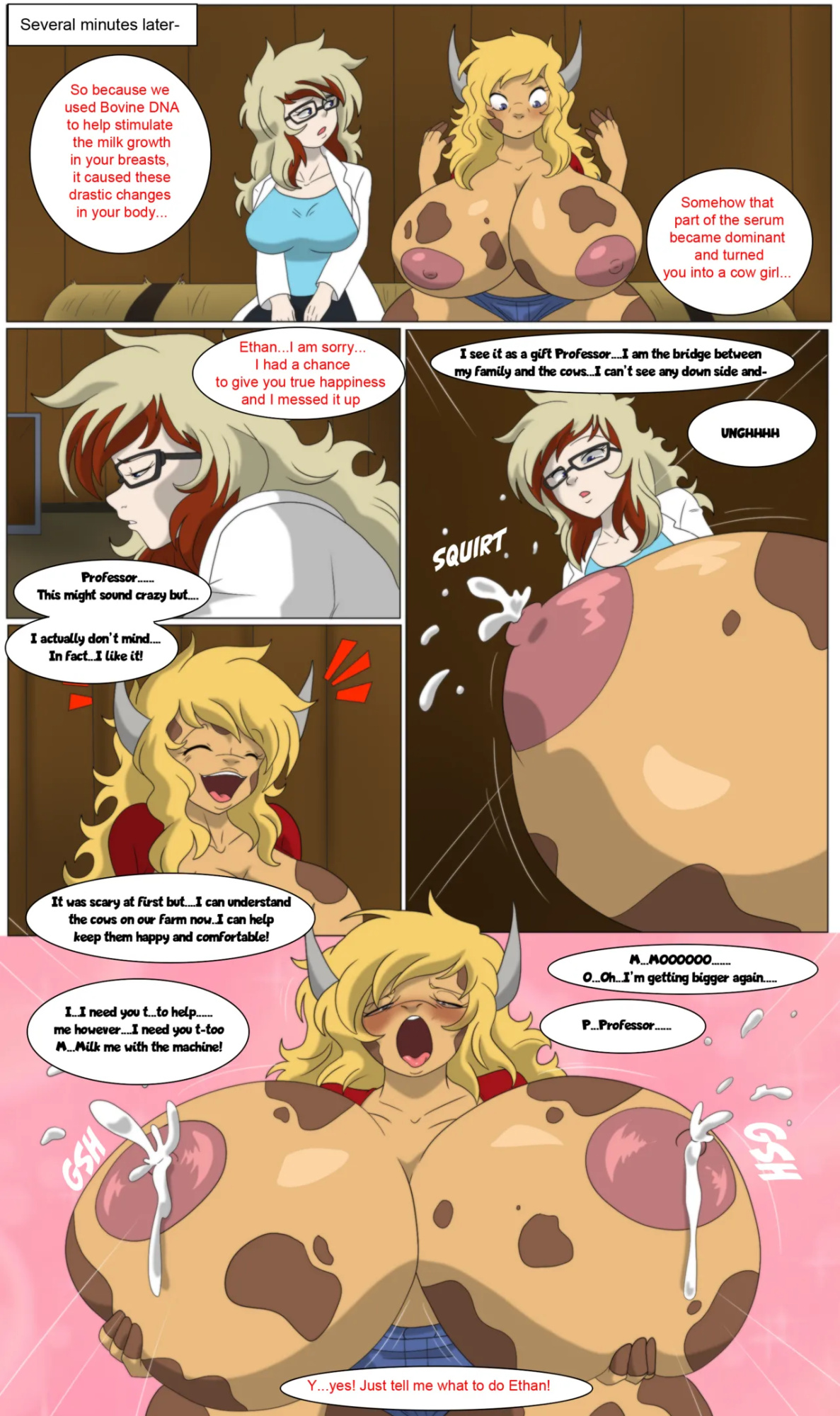 A 'Cow'astrophic Predicament TG/TF (On going)