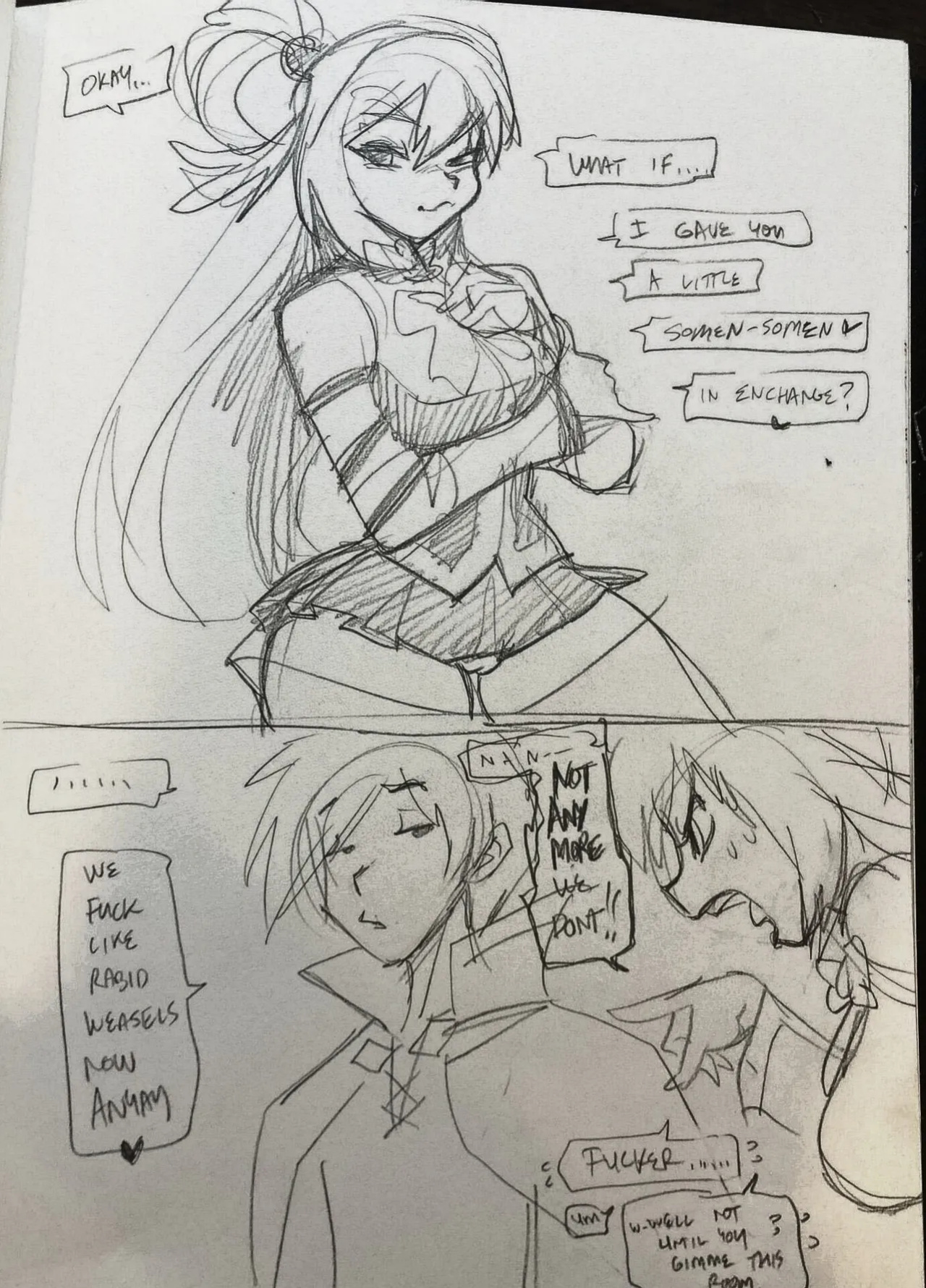[Fred Perry] Aqua x Kazuma All 3 Goof Of (Konosuba)