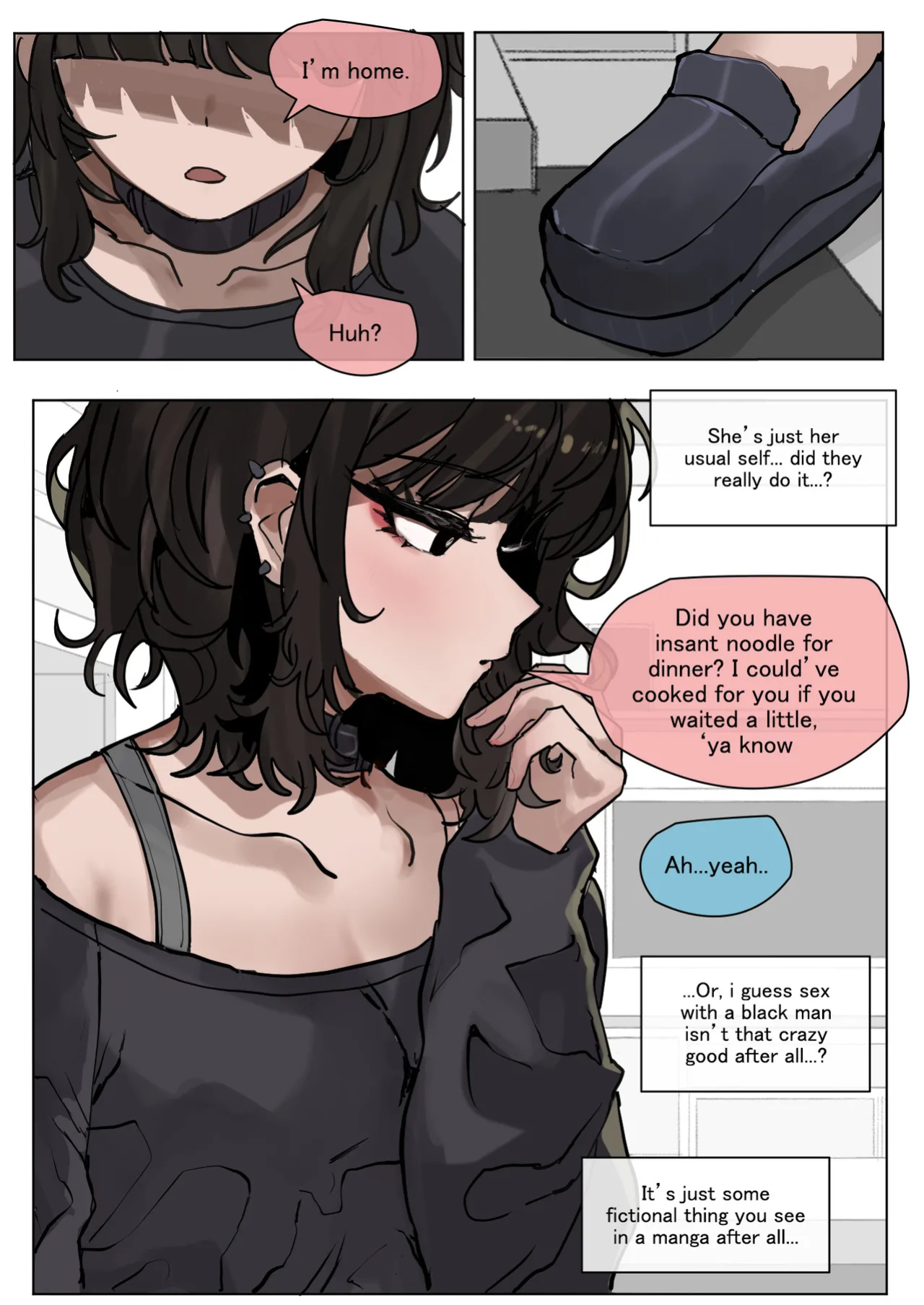 [k8on] The Eyes of the Unreadable Girl is Dyed in Black