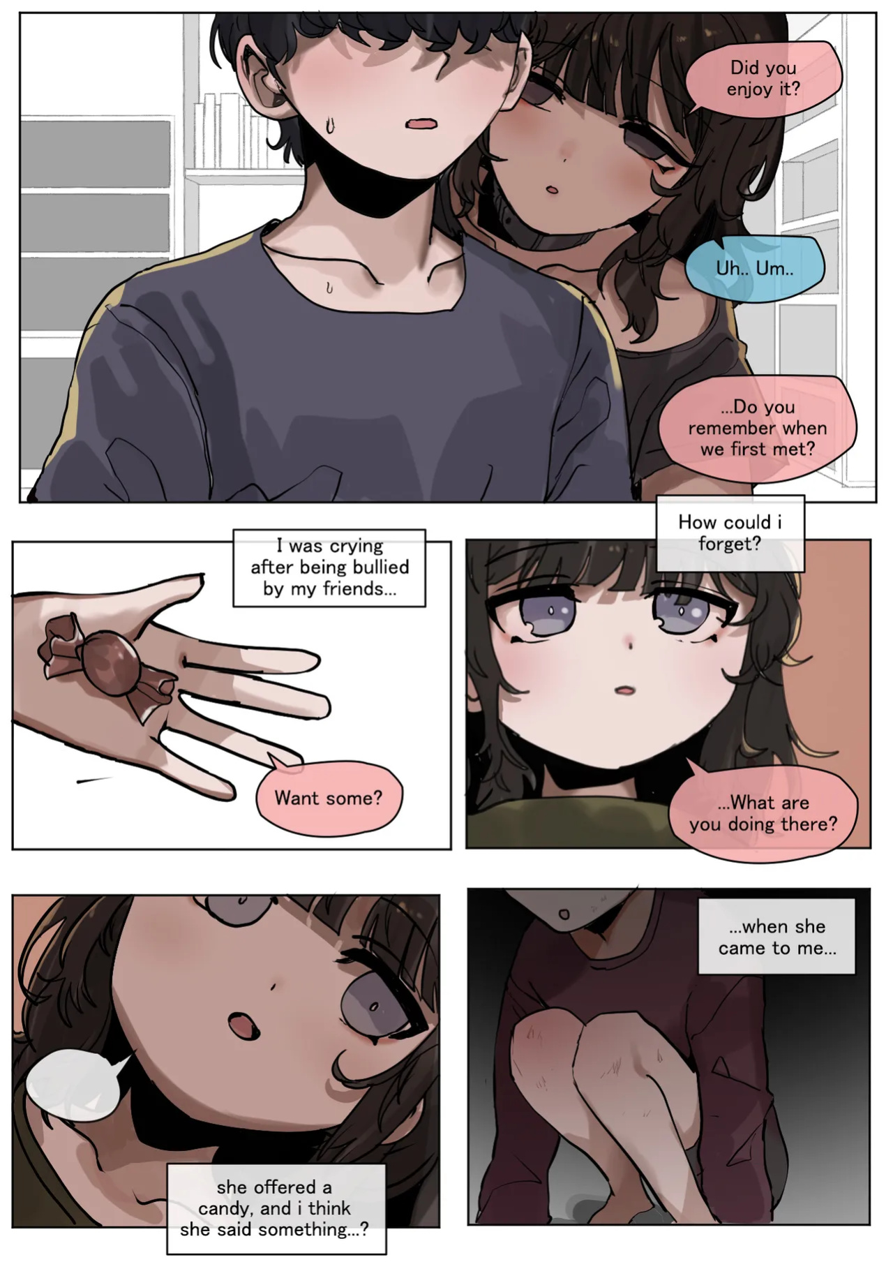[k8on] The Eyes of the Unreadable Girl is Dyed in Black