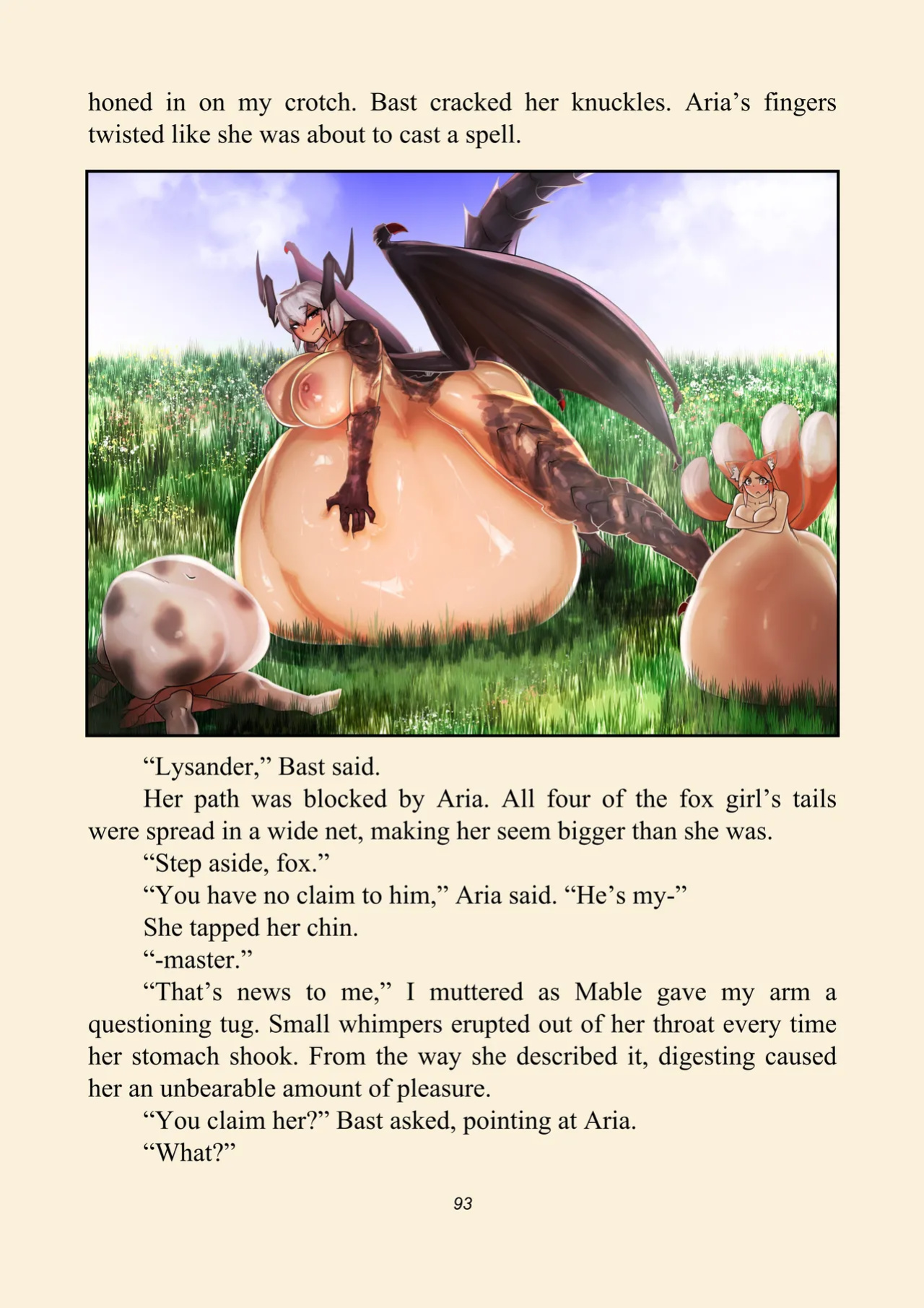 Stuck in another world where all the girls want to fuck and eat me 6
