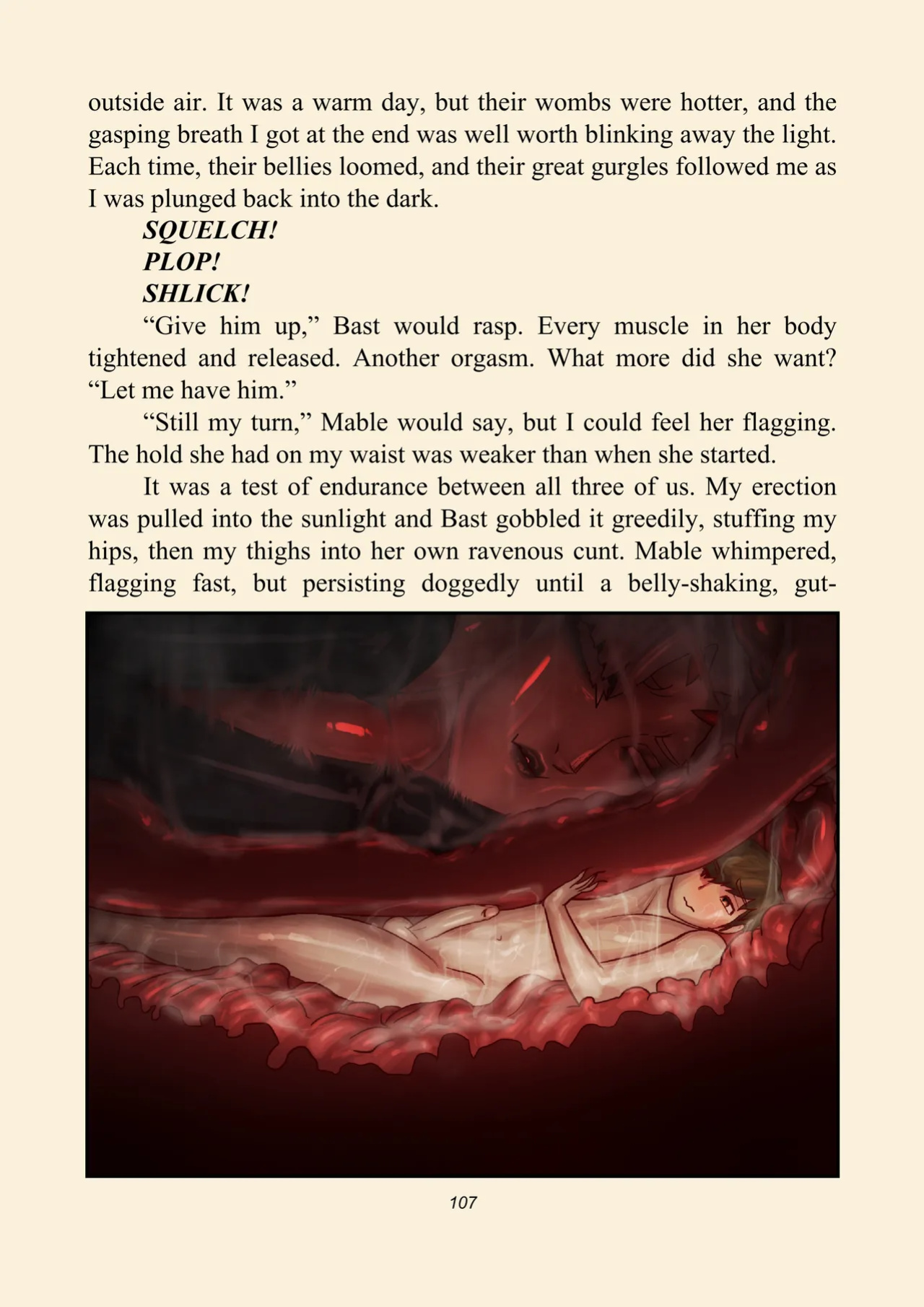 Stuck in another world where all the girls want to fuck and eat me 6