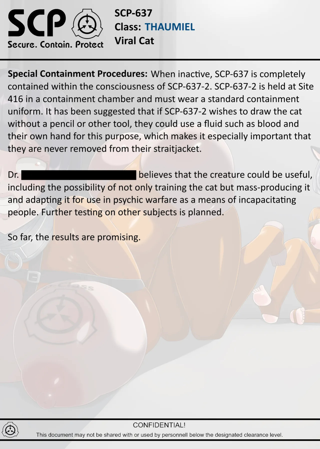 [AnanaKawaii] SCP-637 Viral Cat (SCP Foundation)
