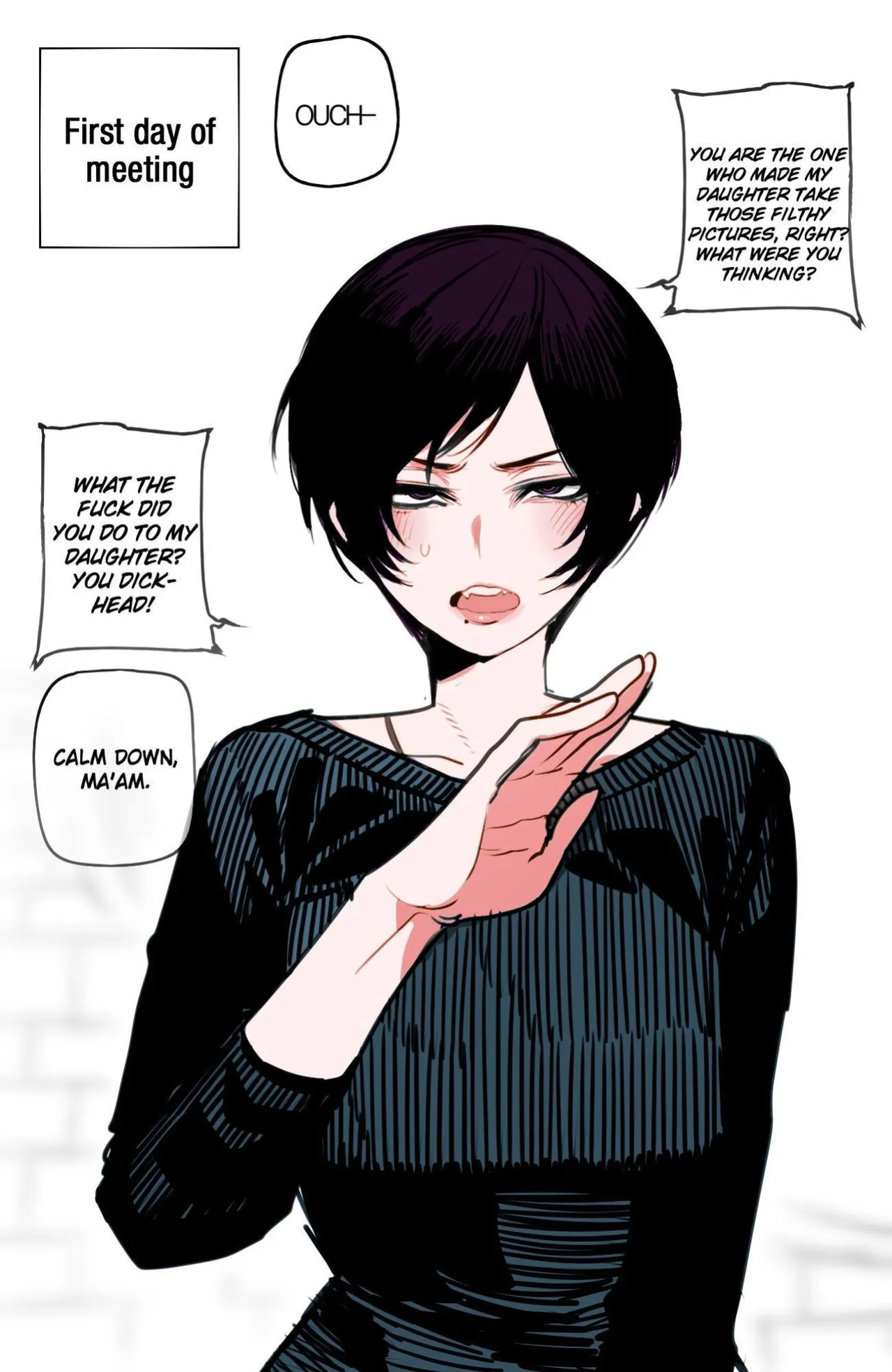 [ratatatat74] Korean Girl in America + Mother and Daughter BCC Corruption [Colorized]