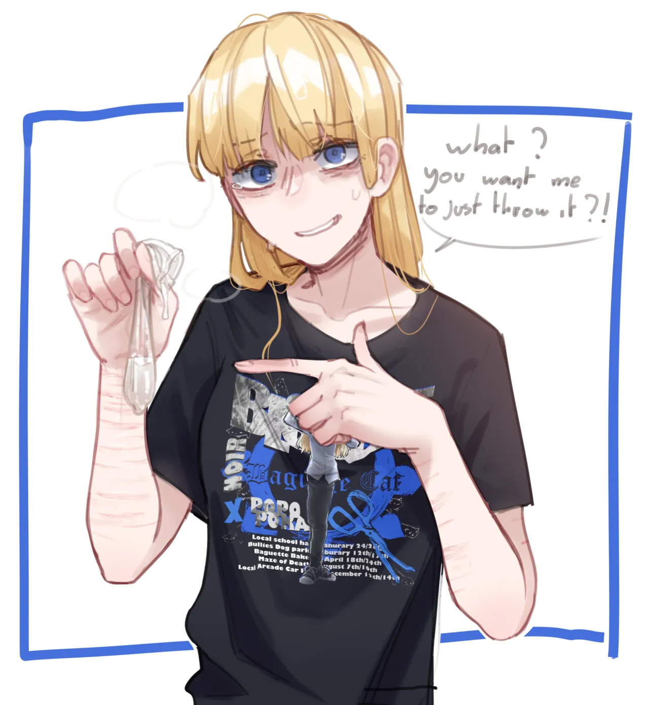 [popopoka] Blondie's t-shirt