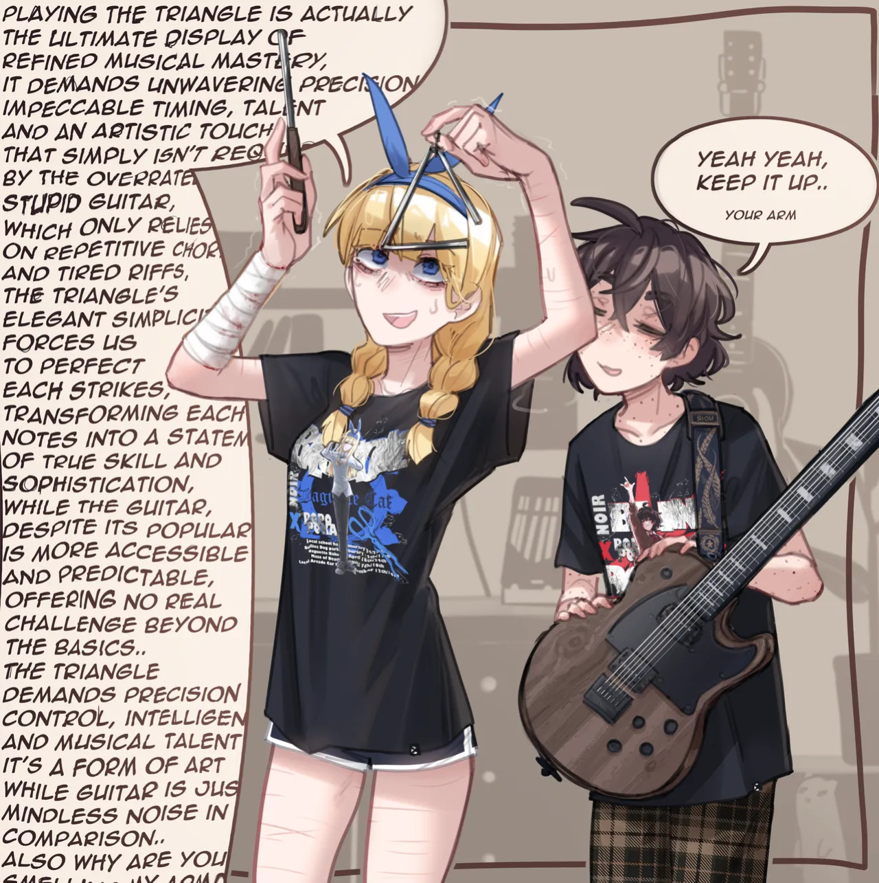 [popopoka] Blondie's t-shirt