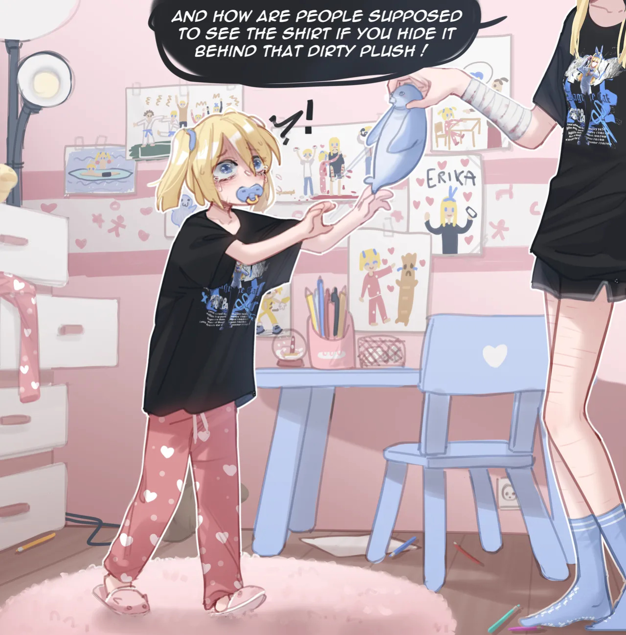 [popopoka] Blondie's t-shirt