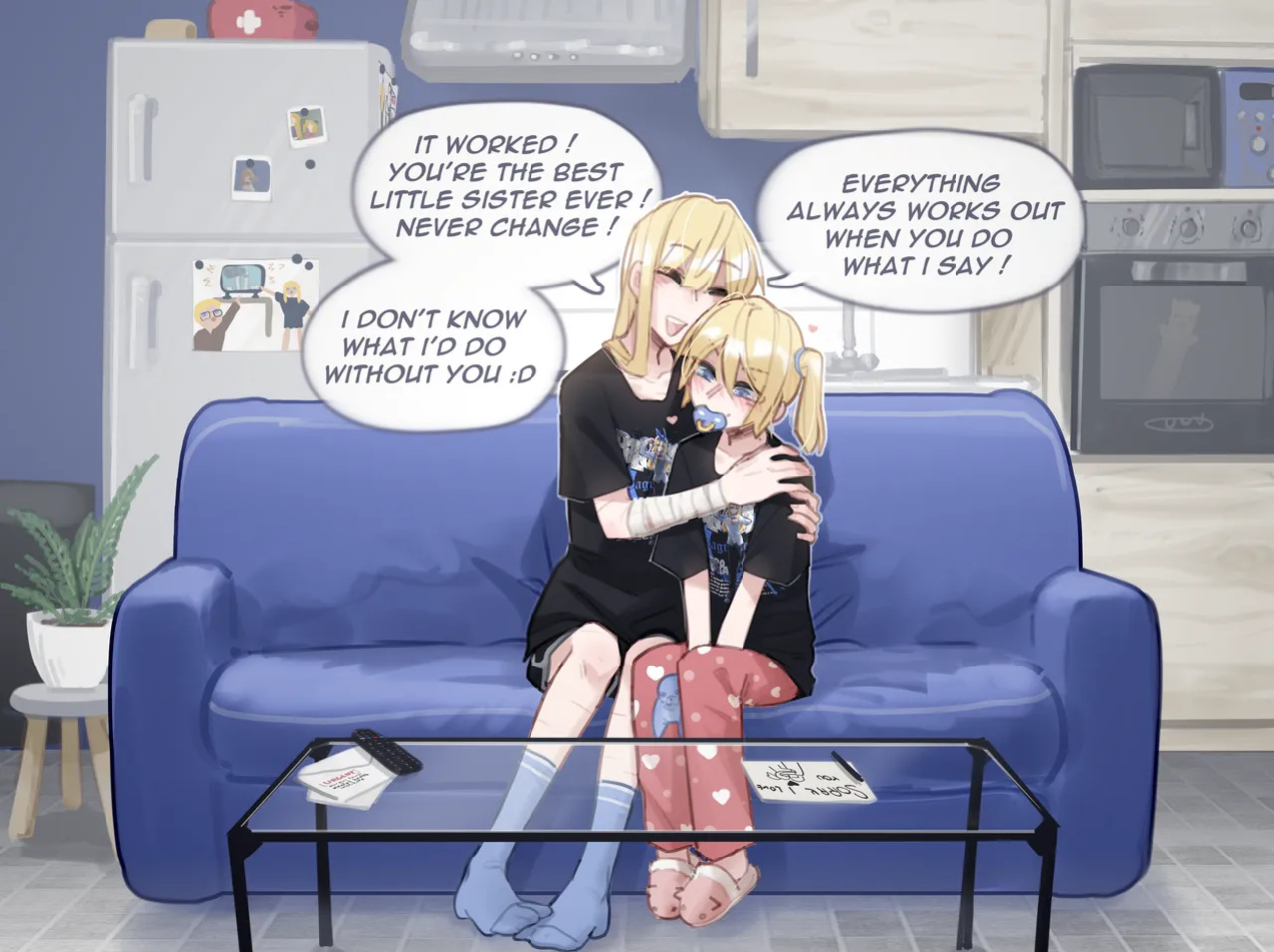 [popopoka] Blondie's t-shirt