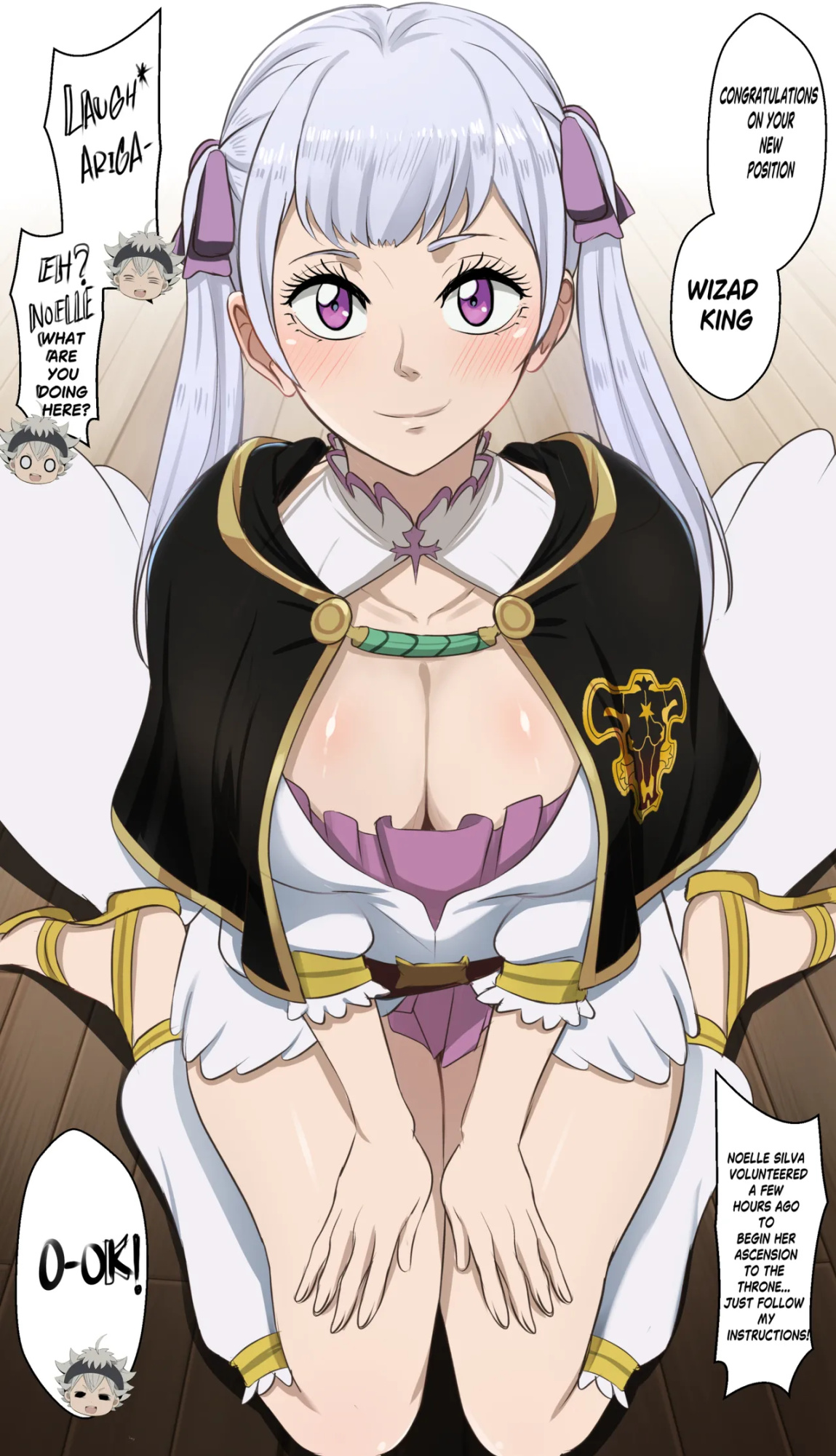 [TheAmazingGambit] Noelle Silva x Asta comic (Black Clover)
