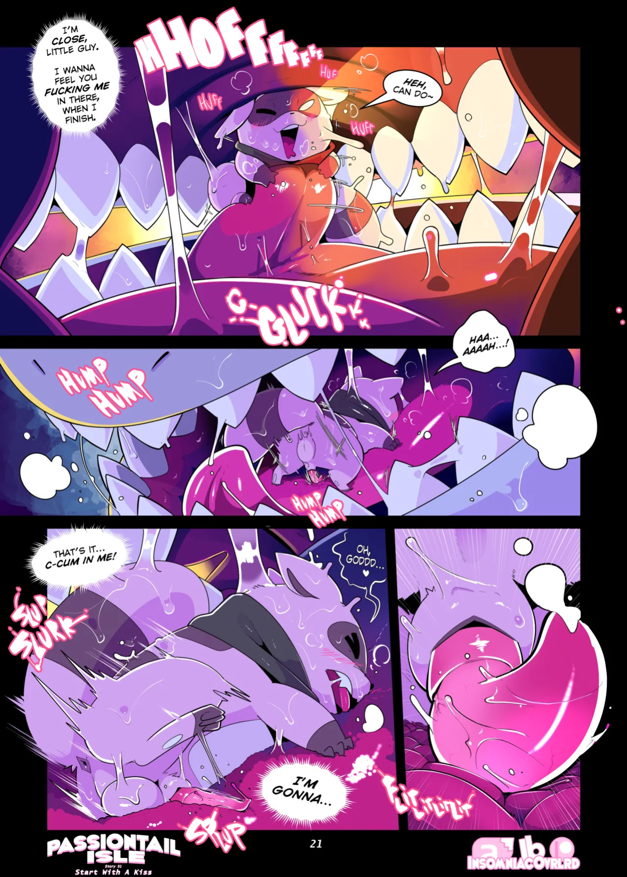 [InsomniacOvrLrd (Tom Smith)] Passiontail Isle: Start with a Kiss