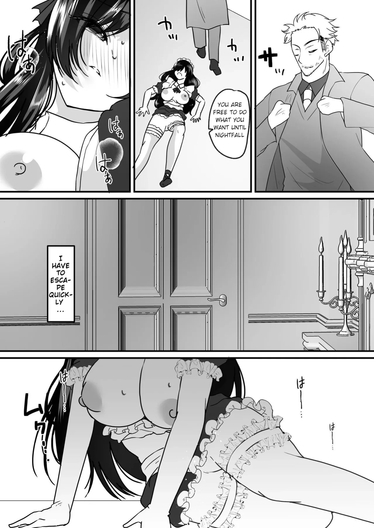 [Seika Kairaku Shoten (Labui, URA)] TS Gohoushi Maid ~Akutoku Ryoushu no Kansa ni Kita noni Nyotaika Sarete Seishori Maid ni Saremashita~