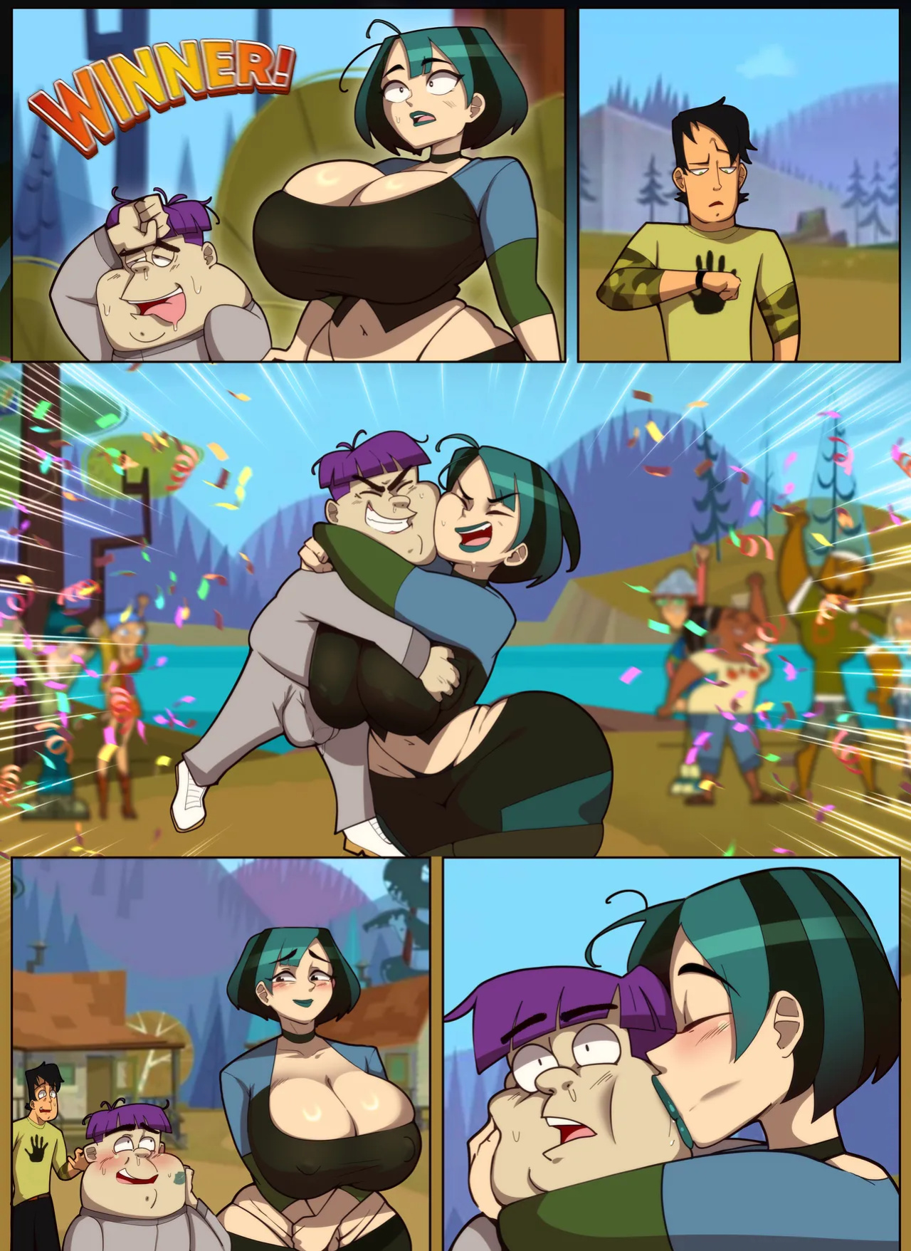 [BitterCream] Total Drama Island: The Adventures of Gwen! [Uncensored] (Total Drama Island)