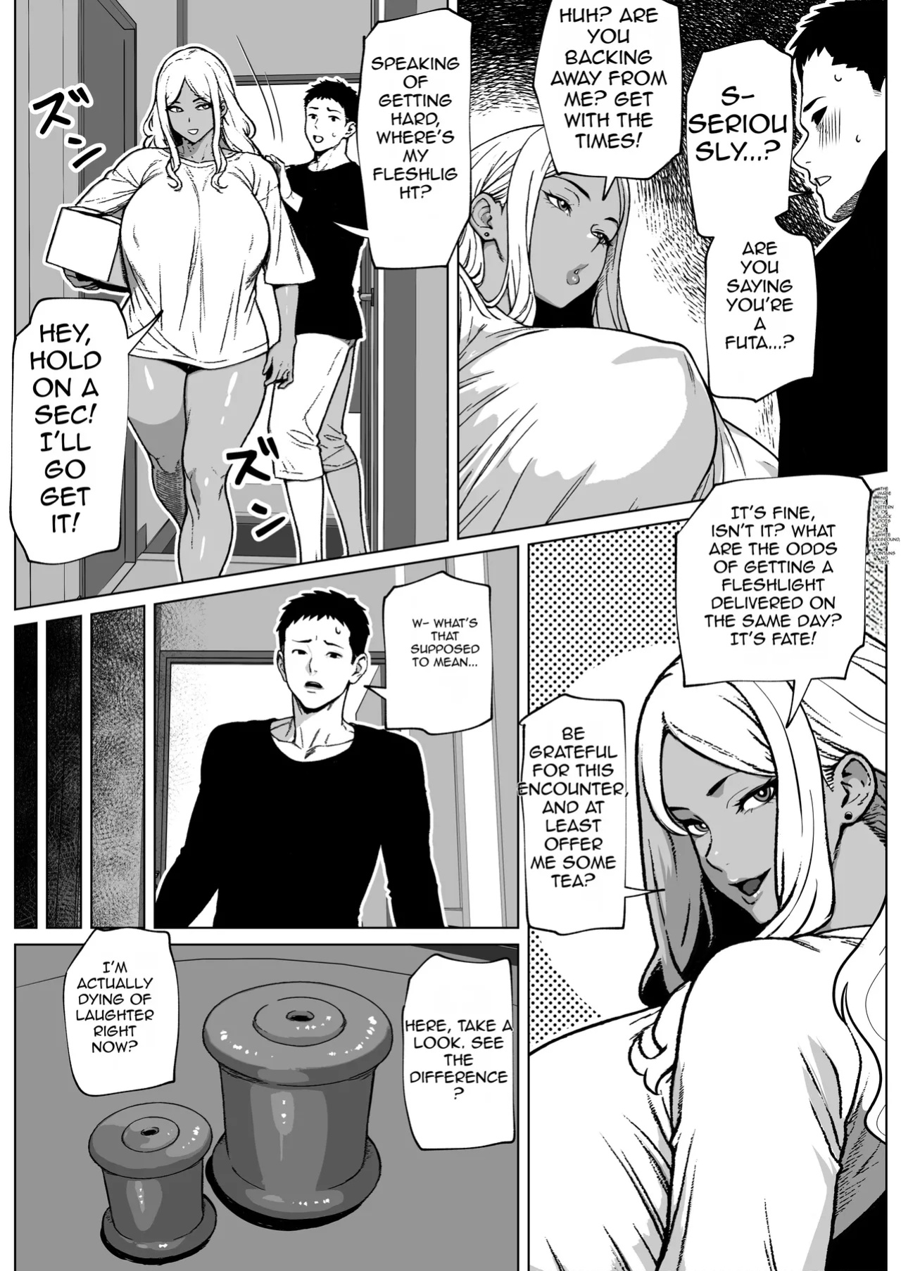[BekoBeko] My Neighbor is a Futa Gyaru Gal!