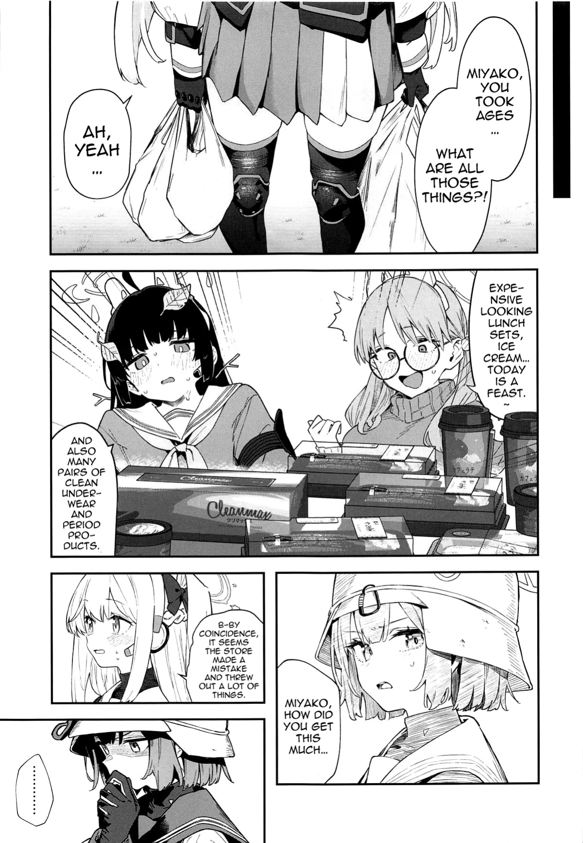 (C105) [Kawaiso Nanoha Nukeru (Nukeru)] We Are Selling! Watashi-tachi wa Utta. (Blue Archive) [hardcase8translates]