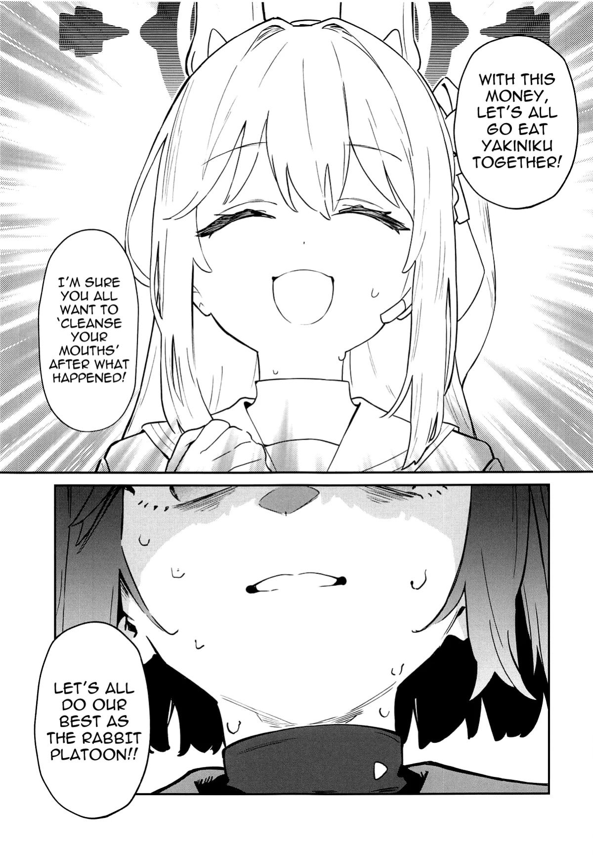 (C105) [Kawaiso Nanoha Nukeru (Nukeru)] We Are Selling! Watashi-tachi wa Utta. (Blue Archive) [hardcase8translates]