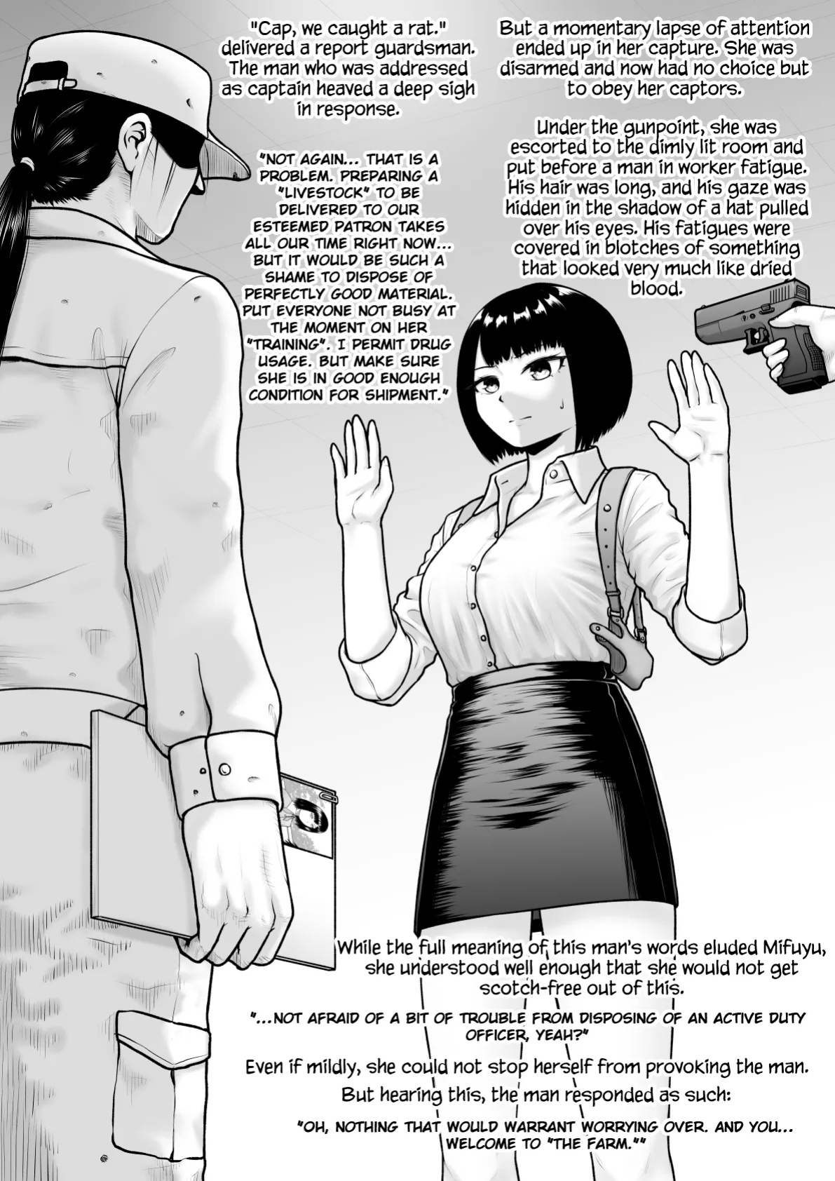 [Rakuenya (Raku)] Ochite Kegarete mo | Fallen and Disgraced [MerryMuffin]