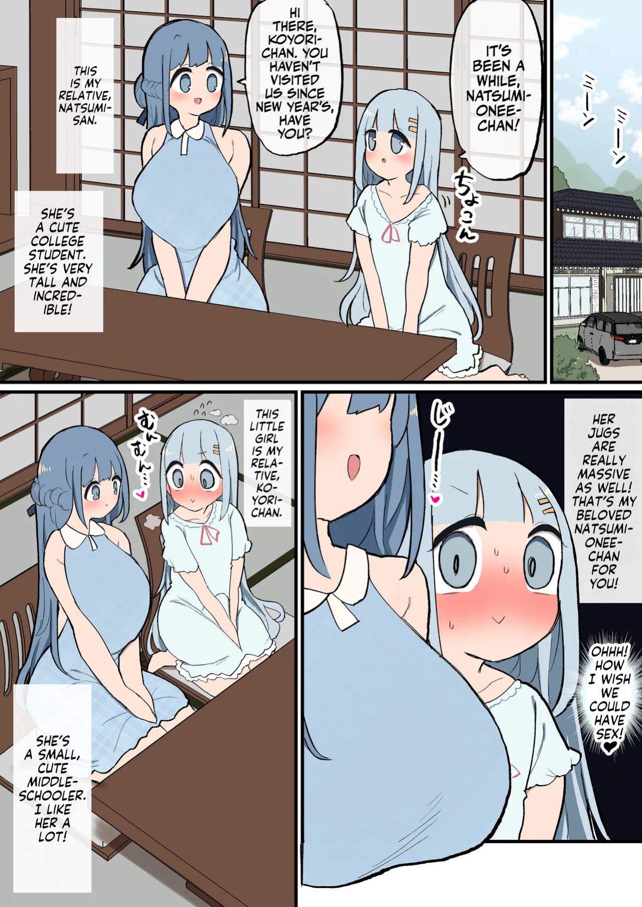 [Momomo] Shinseki no Futanari-chan Daisuki Onee-san to Guchogucho Ecchi Futanari-chan [Team Rabu2]