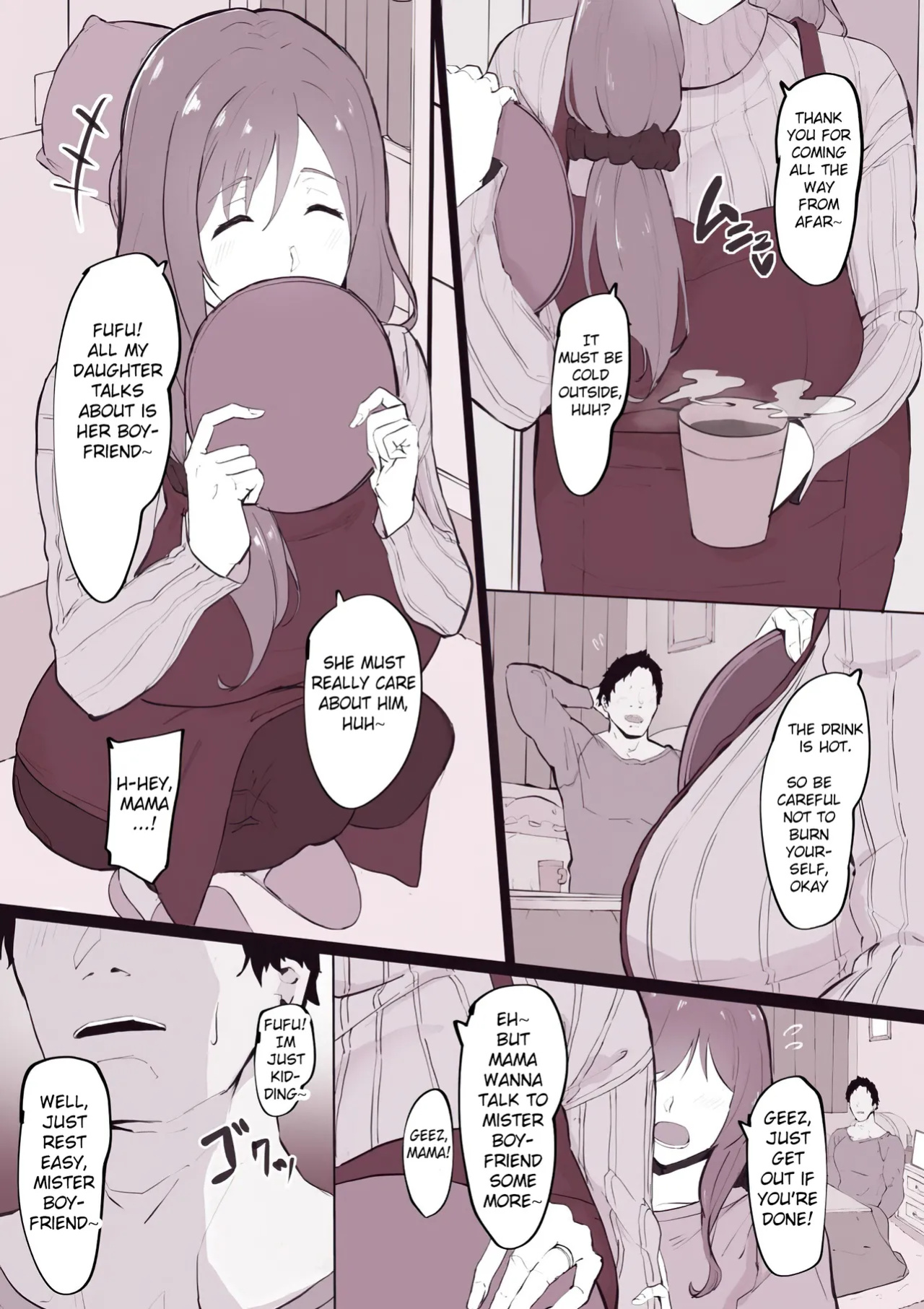 [Soramame] Musume no Karesi ni Netorare Tyau Mama-san [Fated Circle]