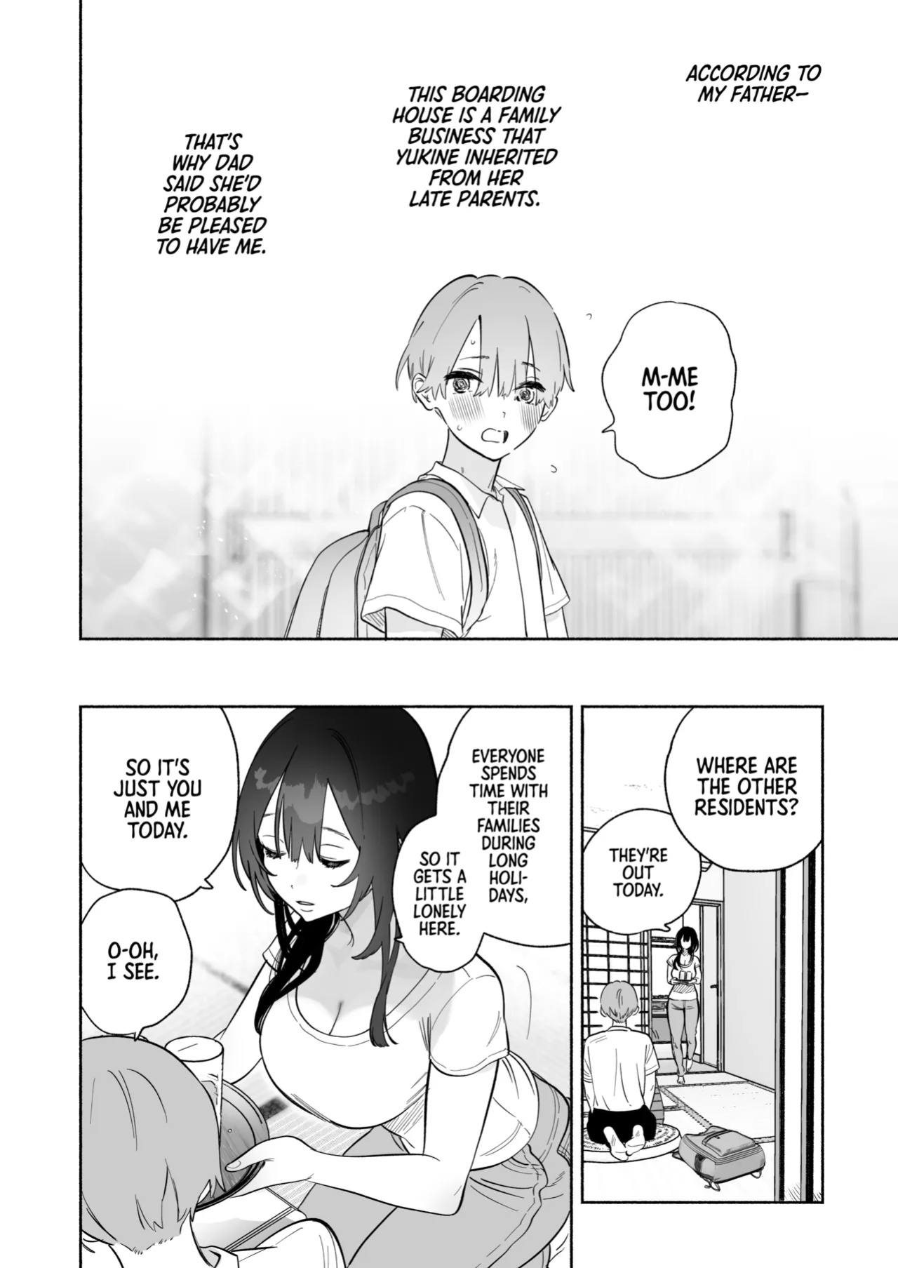 [Yuzuya (Yuzuha)] Boku no Geshuku Seikatsu ni Tsuite | My Life in a Boarding House